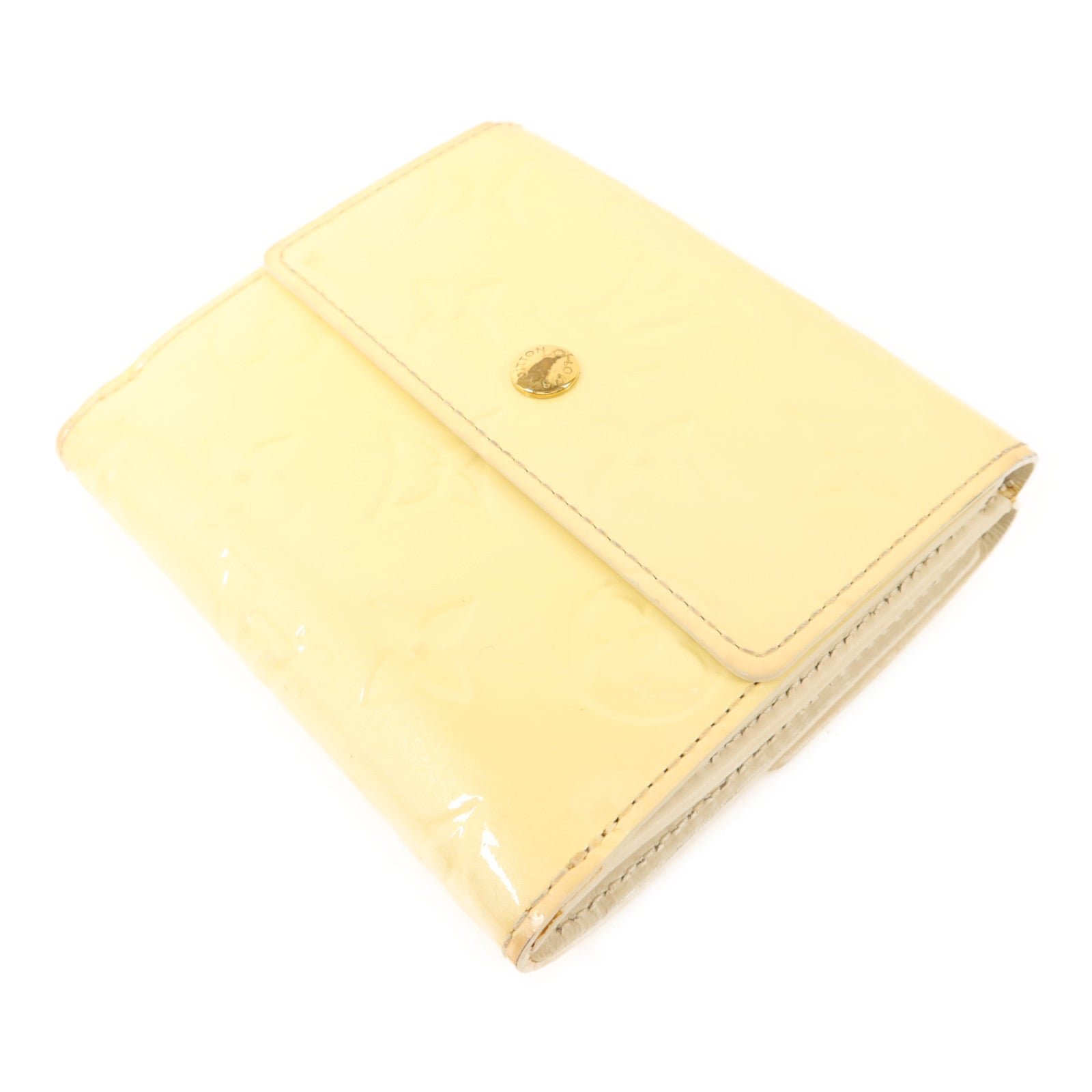 LOUIS VUITTON 【激減優惠】Monogram Vernis Elise Compact Wallet