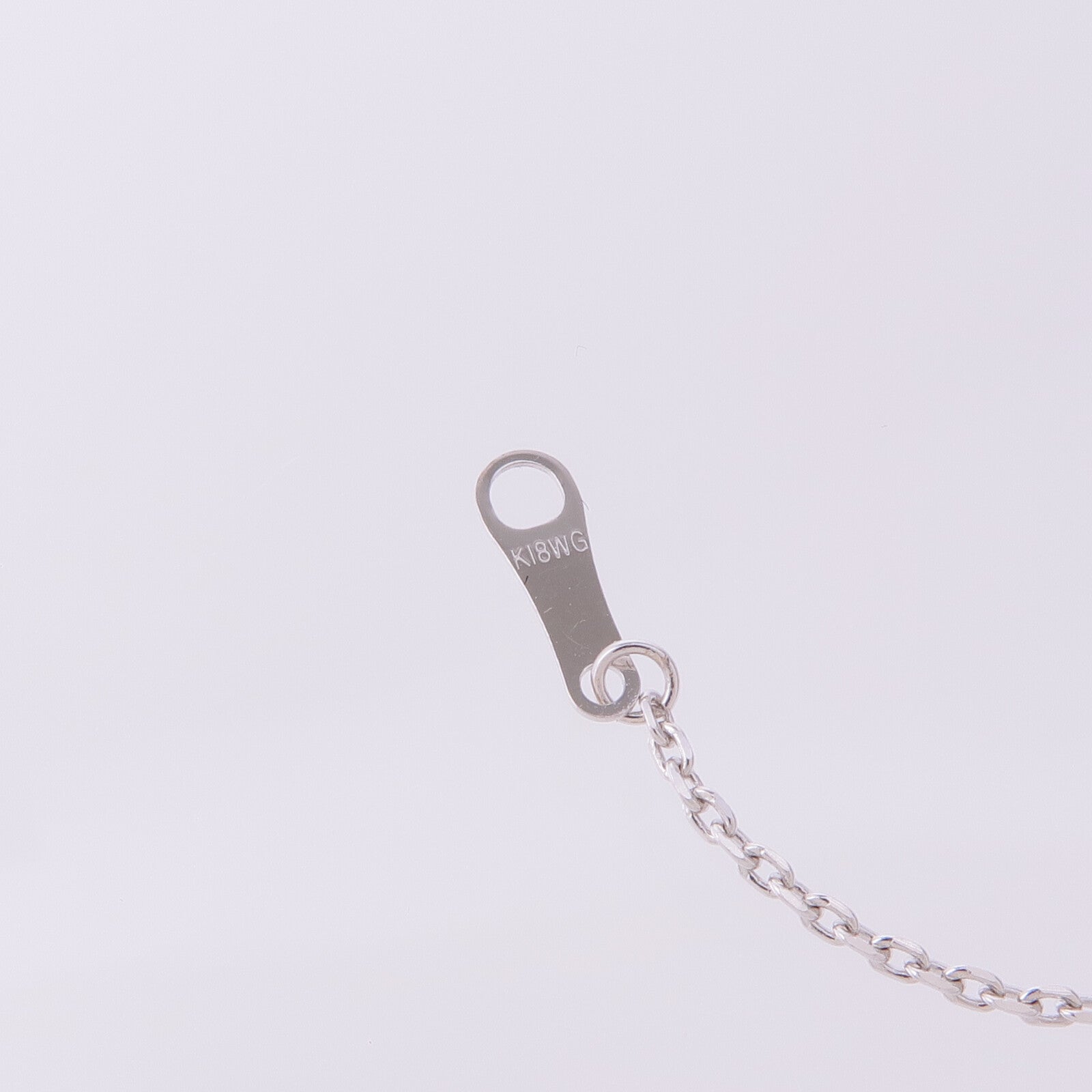 JEWELRY 18K白金Emerald Diamond Necklace綠寶石/鑽石項鍊