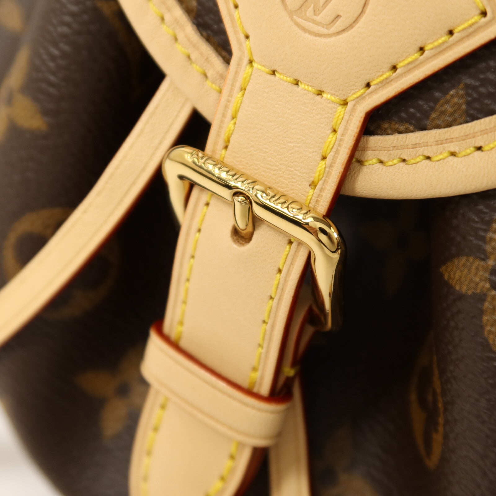 LOUIS VUITTON Monogram Odyssee MM金扣鏈帶手挽肩背兩用袋