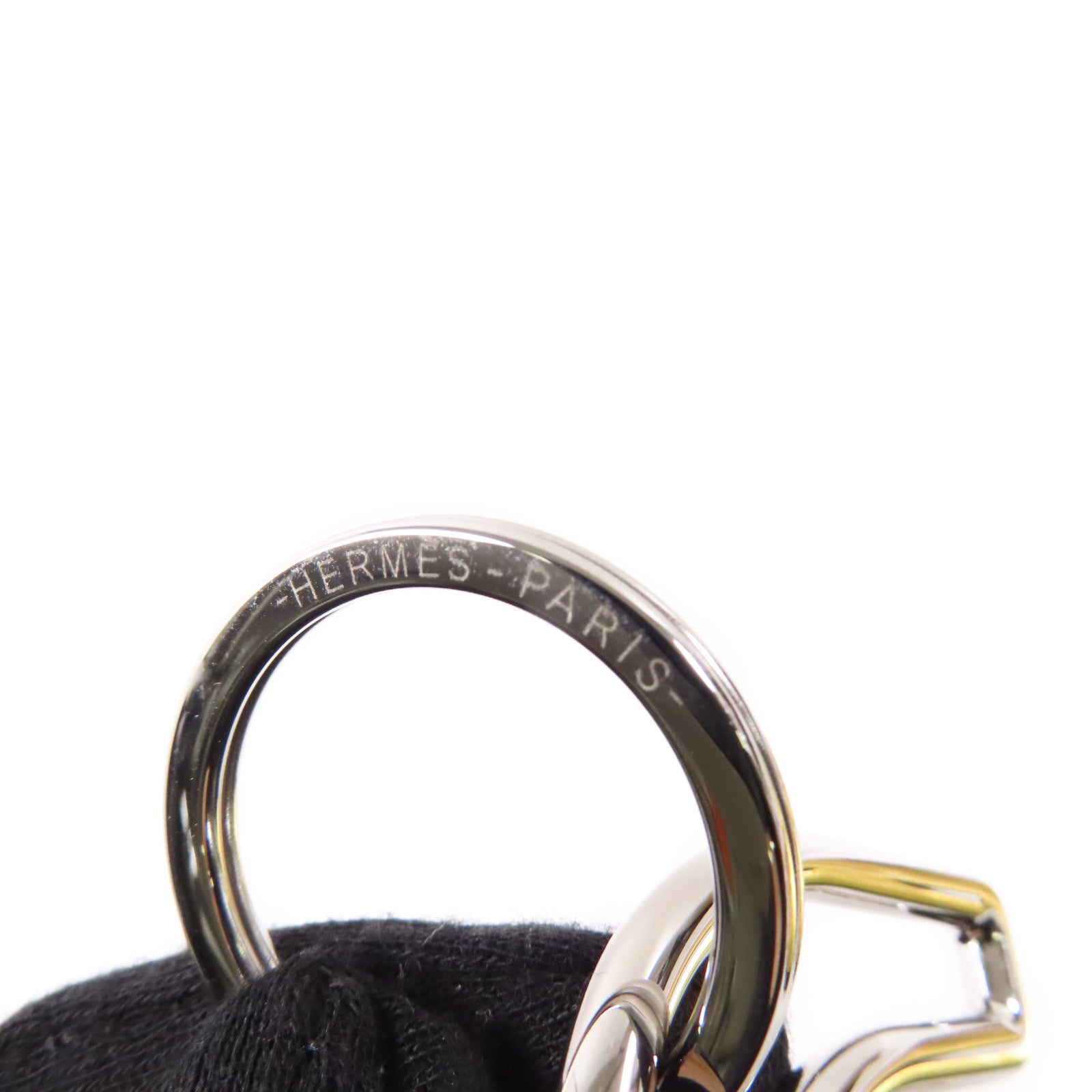 HERMES 不鏽鋼Fer A Cheval Key Ring鑰匙圈