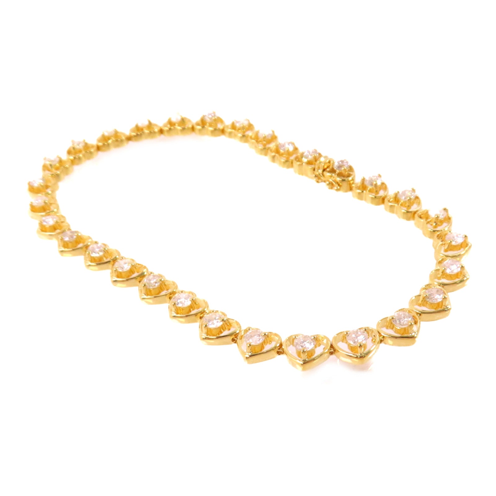 JEWELRY 18K黃金/2.00ct鑽石Diamond Bracelet手鏈