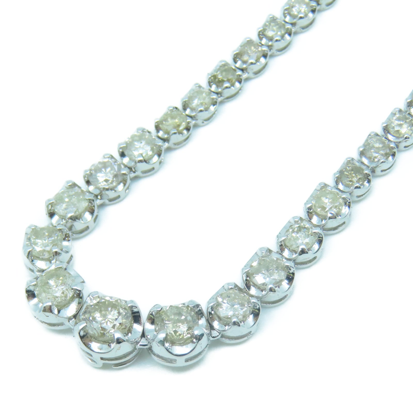 JEWELRY **【激減優惠】18K白金Diamond10.83ct鑽石項鍊