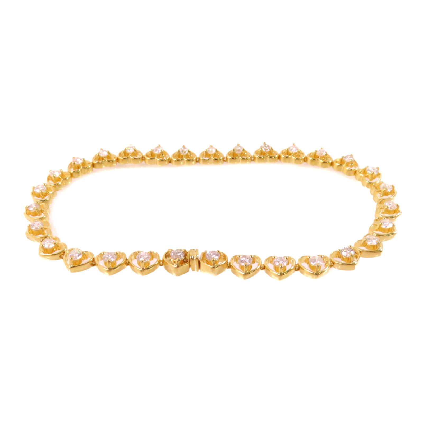 JEWELRY 18K黃金/2.00ct鑽石Diamond Bracelet手鏈