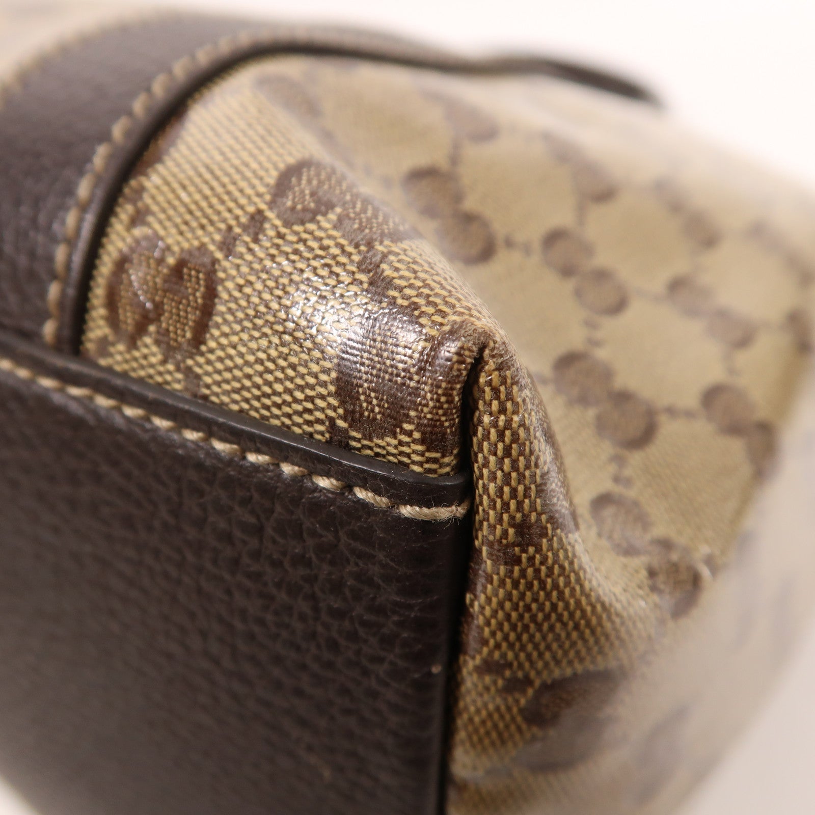 GUCCI PVC Shoulder Bag金扣肩背袋