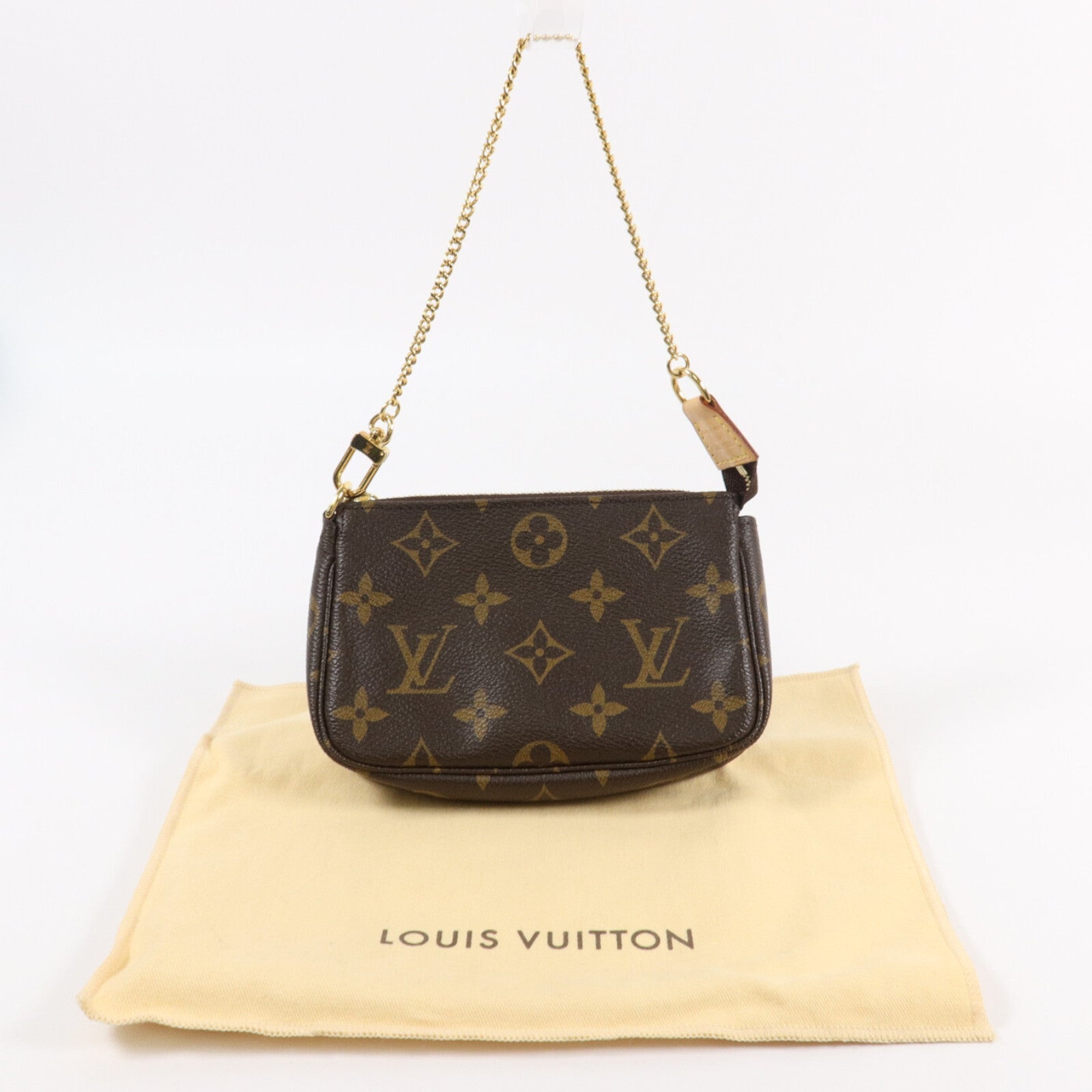 LOUIS VUITTON Monogram Mini Pochette Accessoires手挽袋