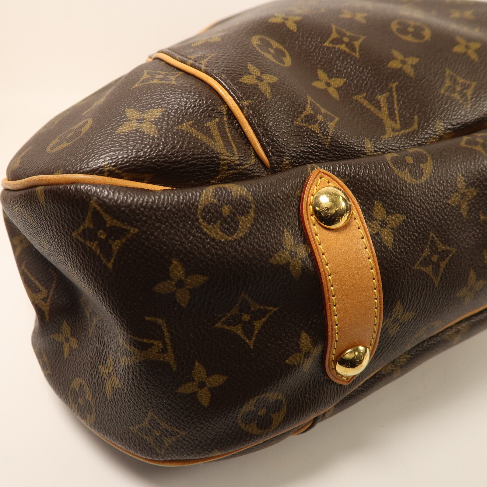 LOUIS VUITTON Monogram Galliera GM金扣肩背袋