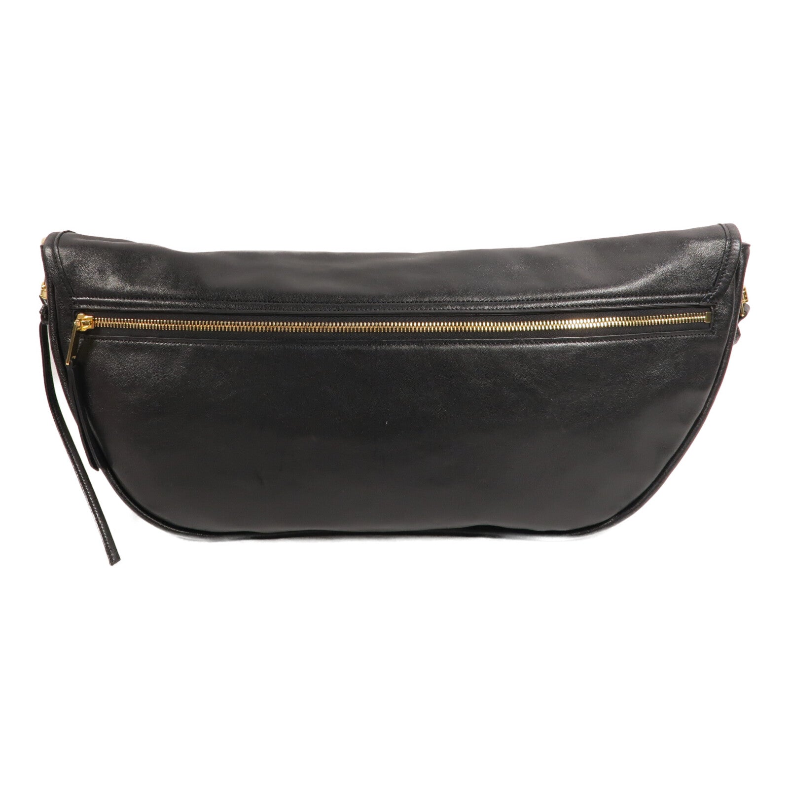 CELINE 牛皮皮革Soft Triomphe Half Moon肩背袋
