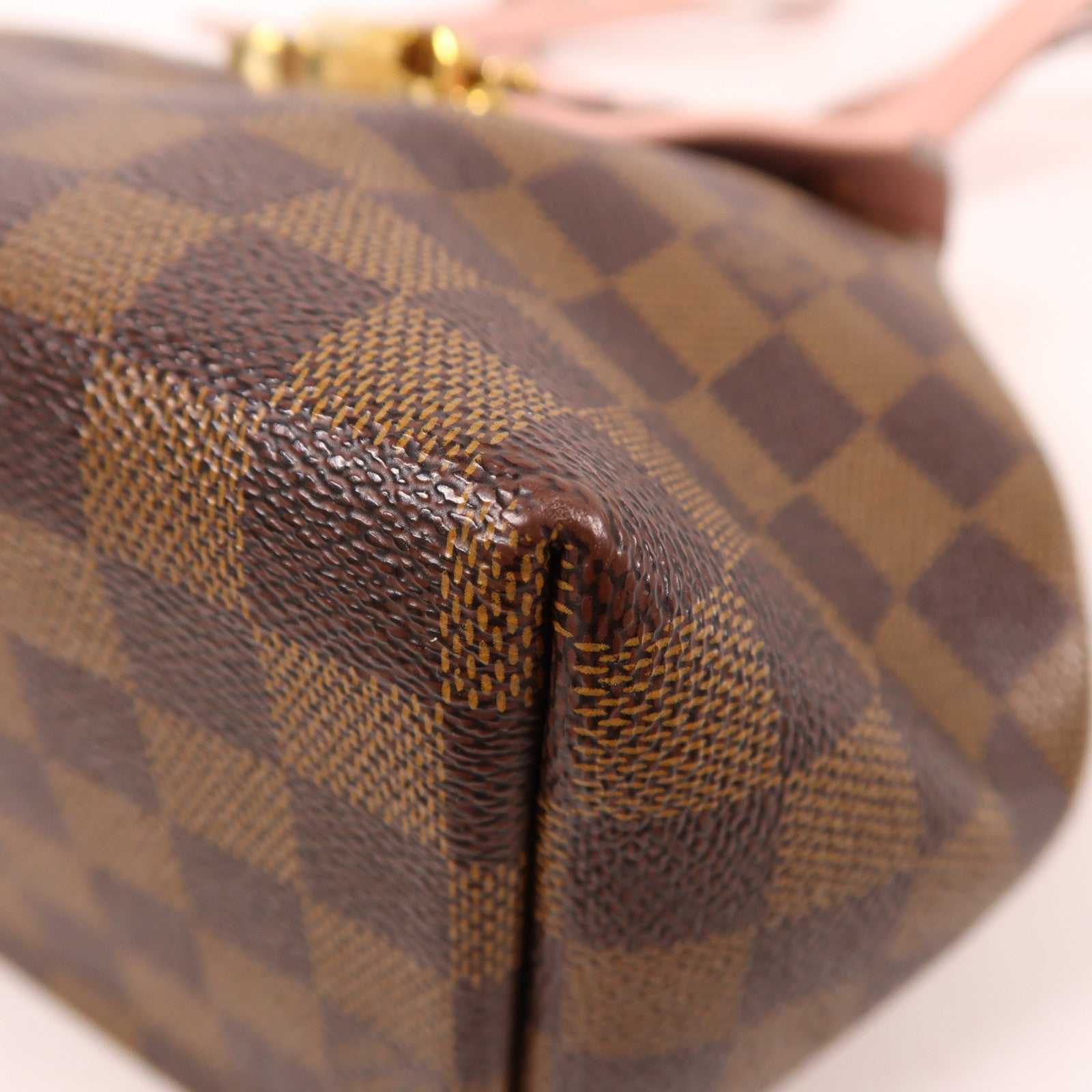LOUIS VUITTON Damier Ebene Clapton Backpack金扣背包