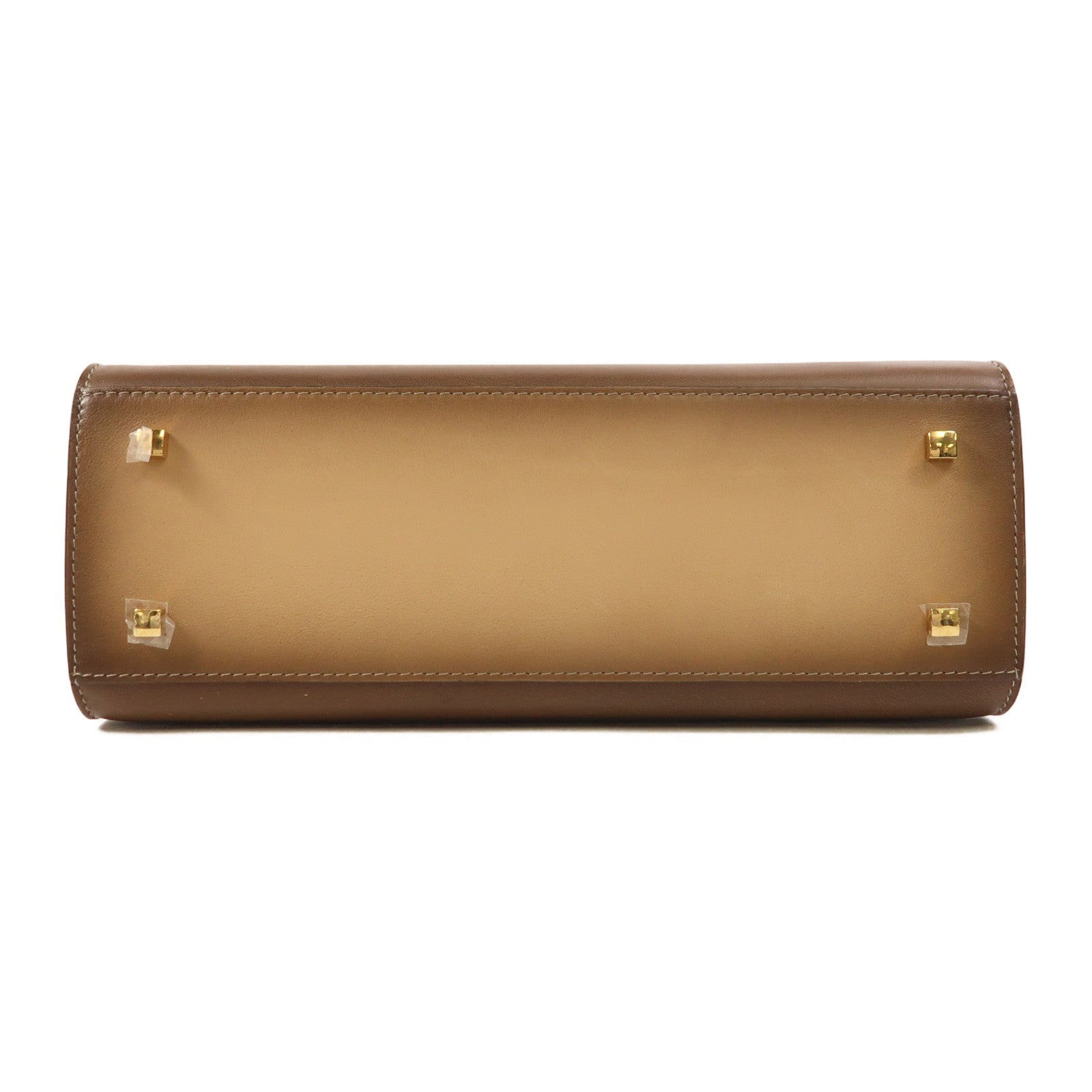 Delvaux 【激減優惠】牛皮皮革Tempete MM金扣手挽肩背兩用袋