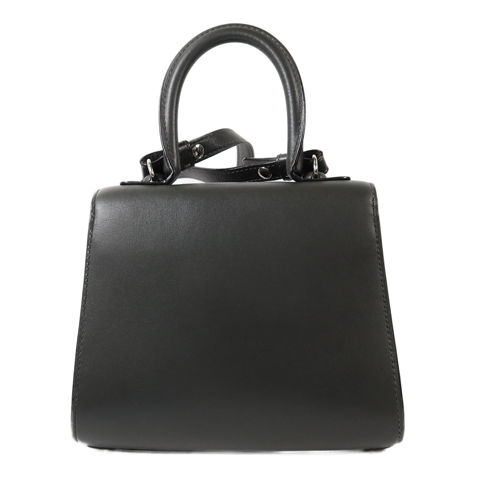 Delvaux 牛皮皮革Brilliant Mini手挽肩背兩用袋