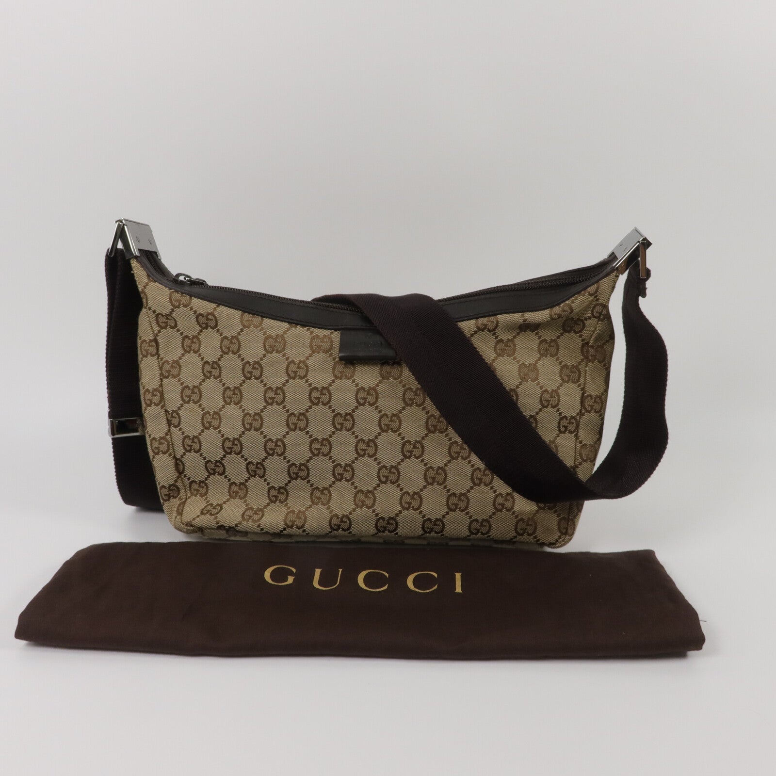 GUCCI 帆布Shoulder Bag肩背袋