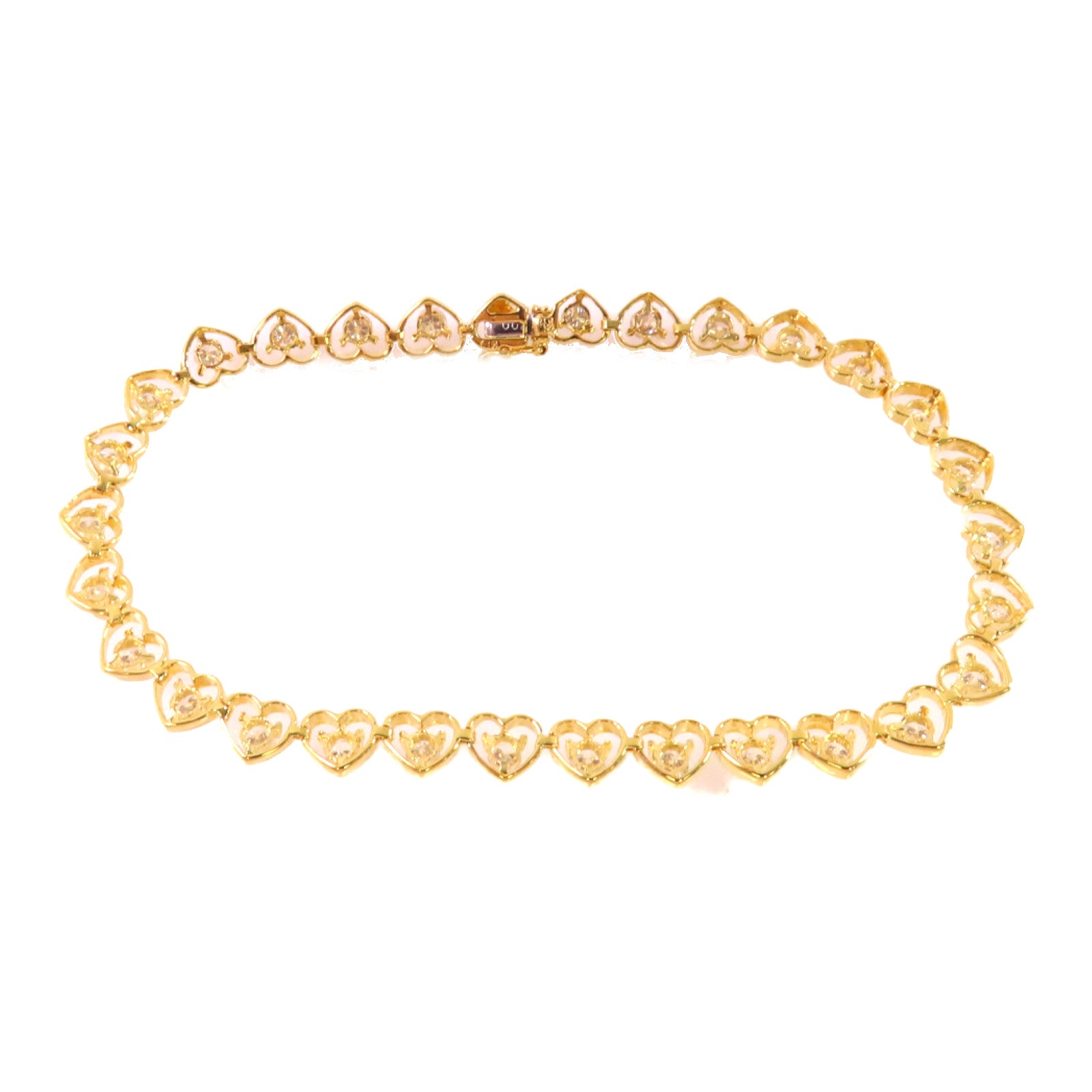 JEWELRY 18K黃金/2.00ct鑽石Diamond Bracelet手鏈