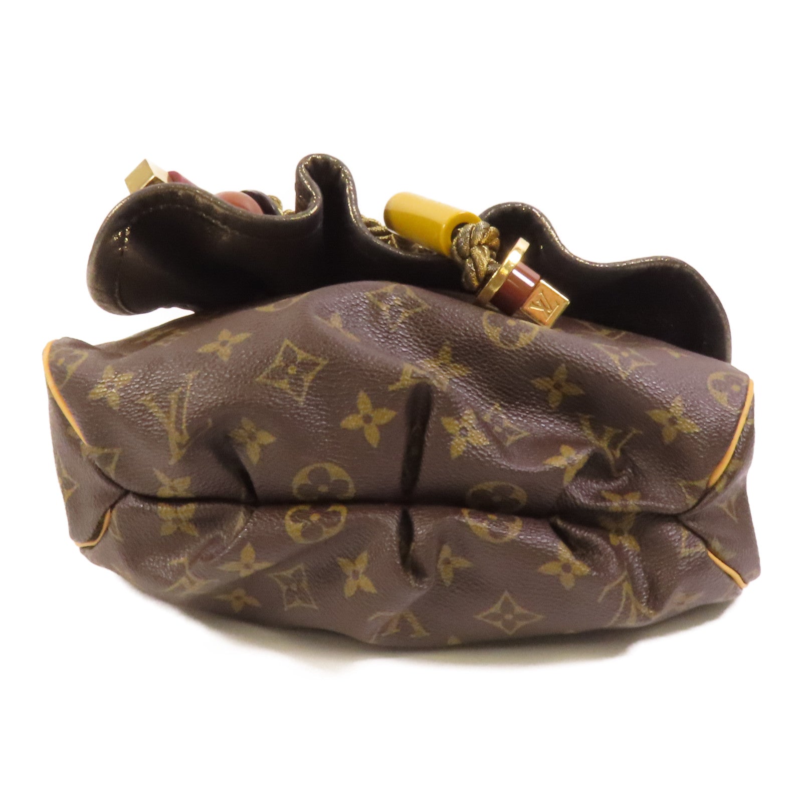 LOUIS VUITTON Monogram Kalahair PM金扣肩背袋