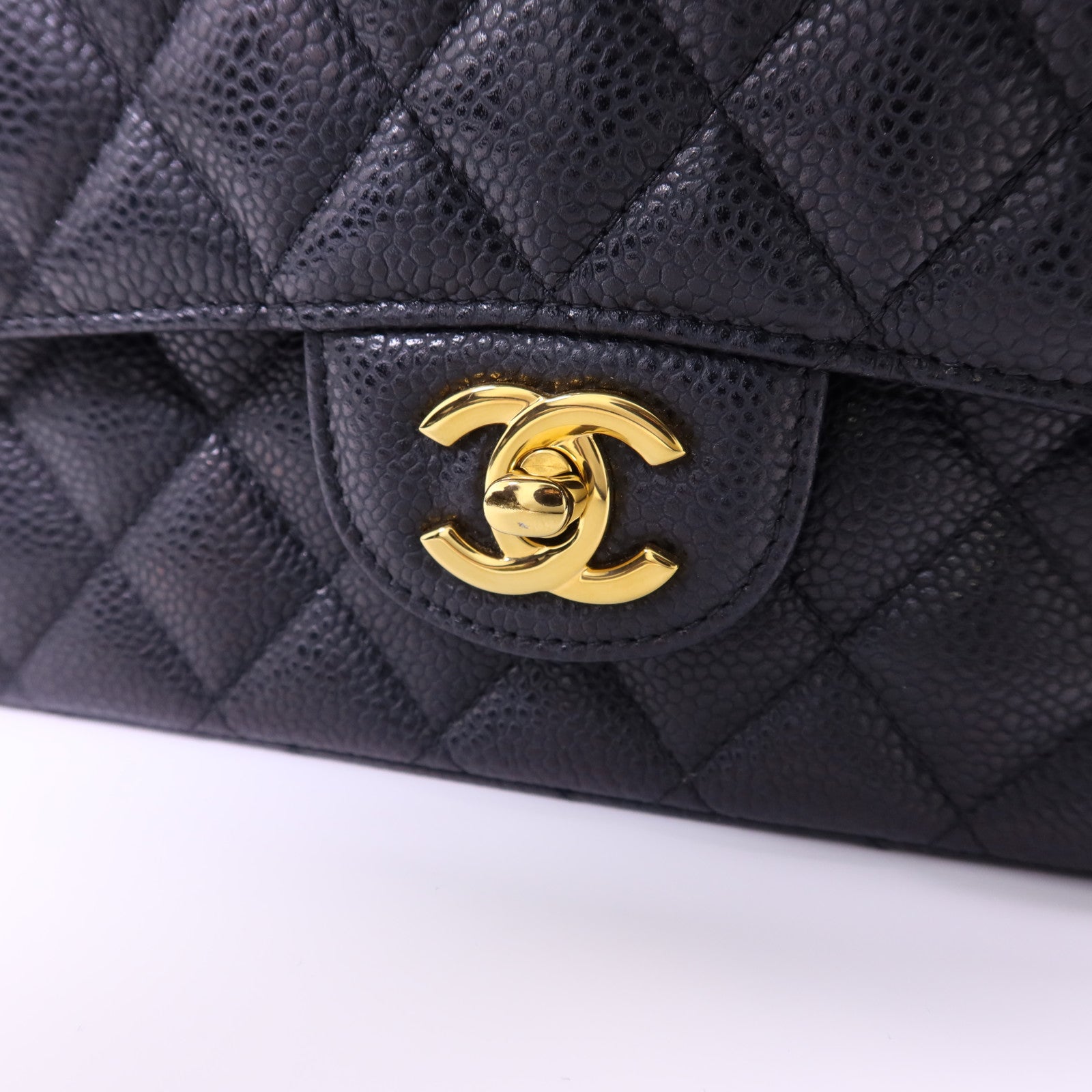 CHANEL 牛皮皮革Classic 25金扣鏈帶肩背袋