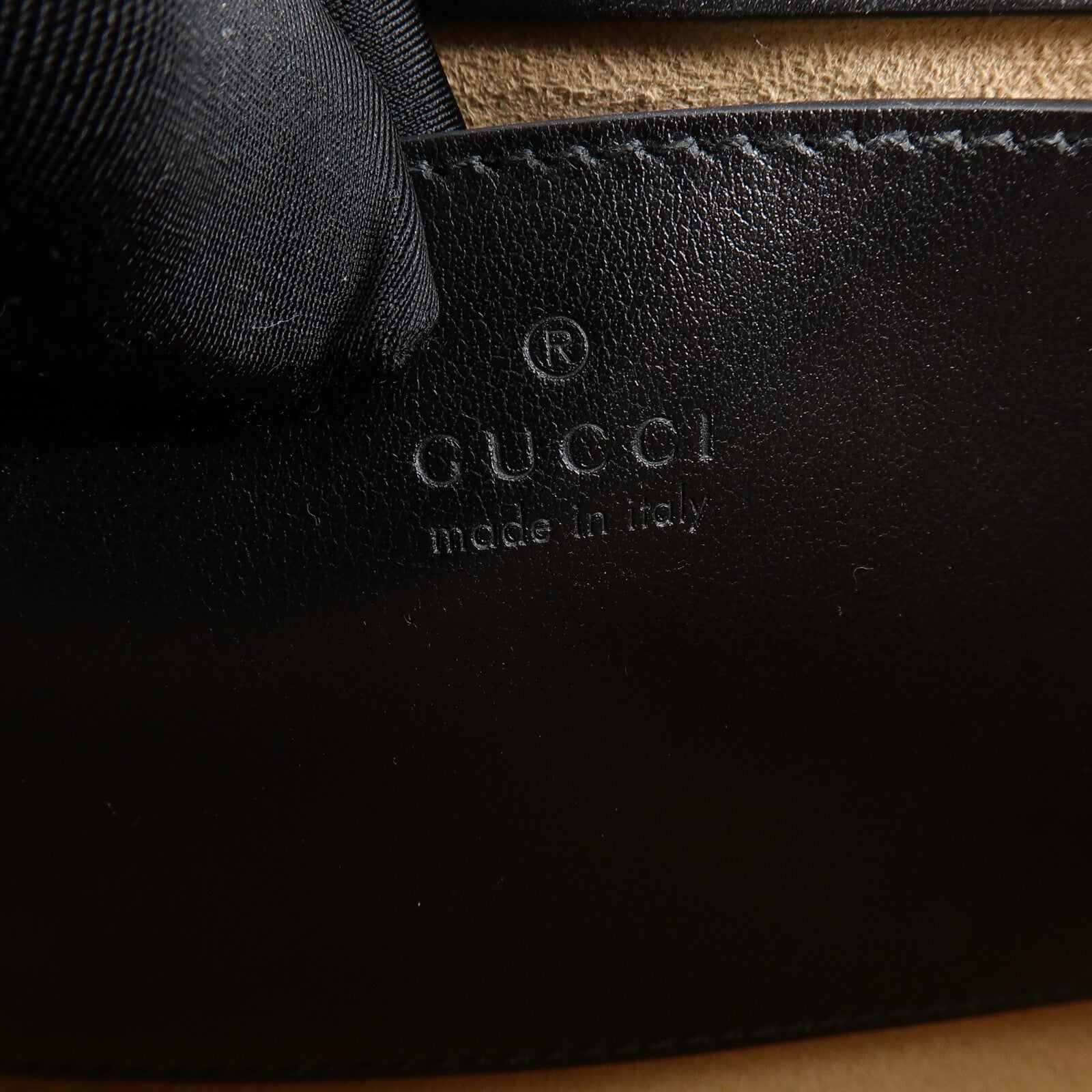 GUCCI 牛皮皮革GG Marmont Small鏈帶肩背袋