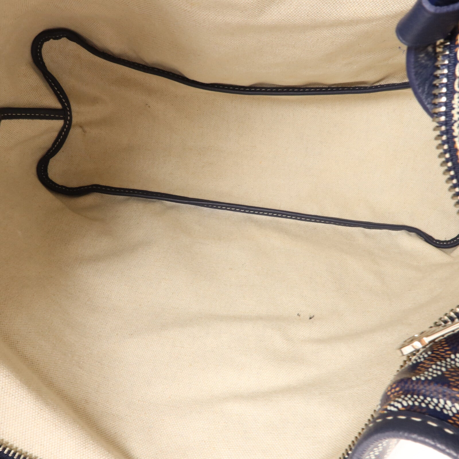 GOYARD 塗層帆布/牛皮皮革Boheme Hobo PM肩背袋