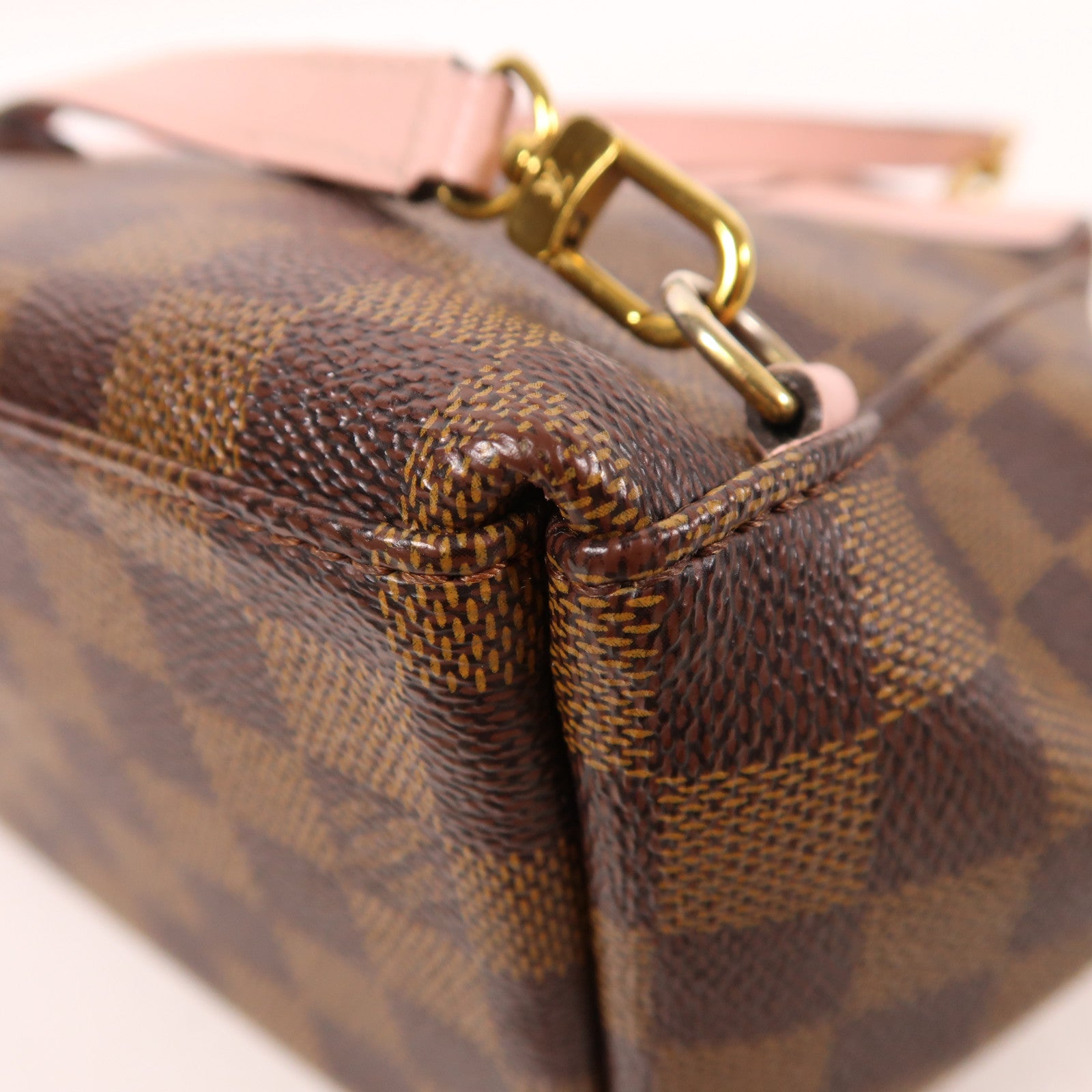 LOUIS VUITTON Damier Ebene Clapton Backpack金扣背包