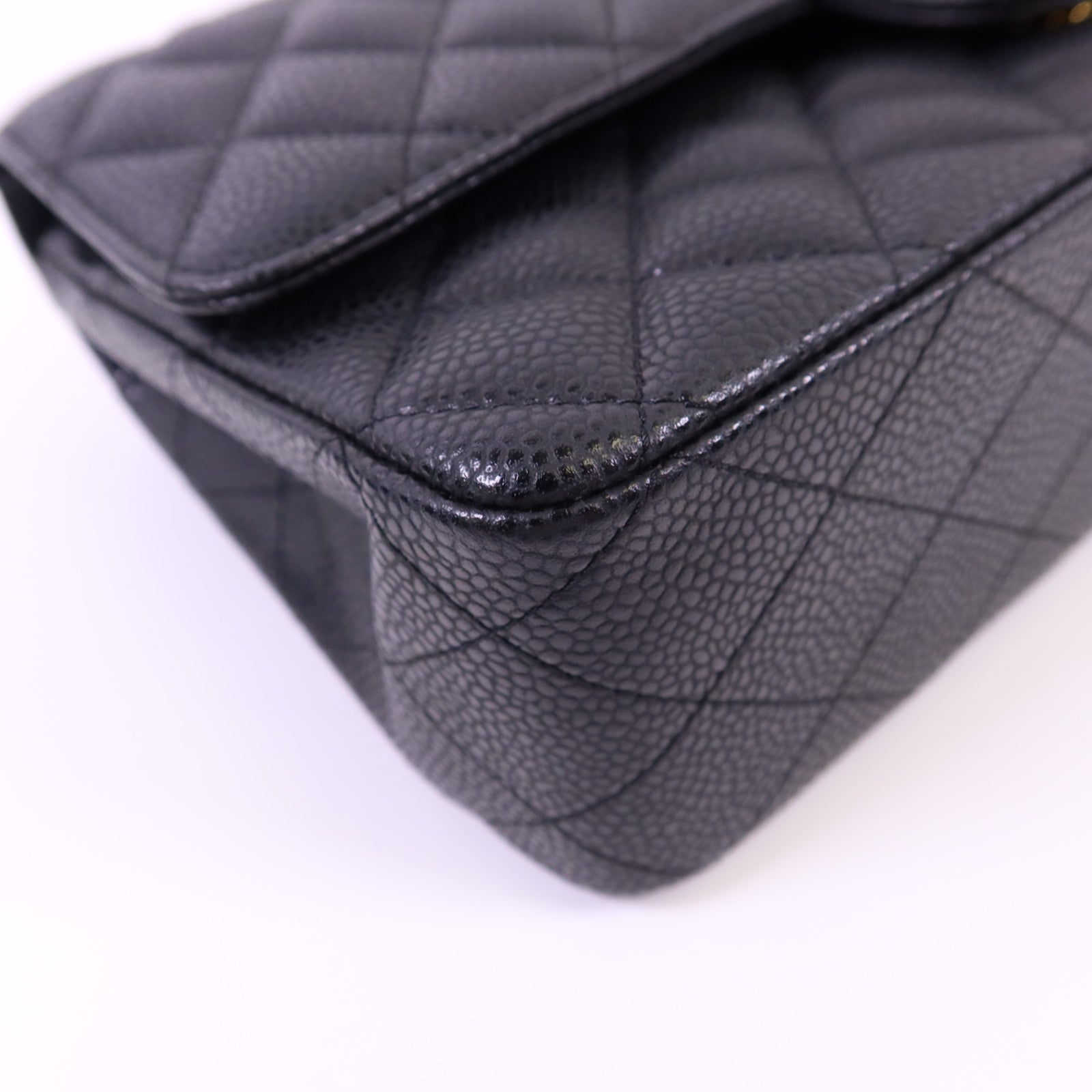 CHANEL 牛皮皮革Classic 25金扣鏈帶肩背袋