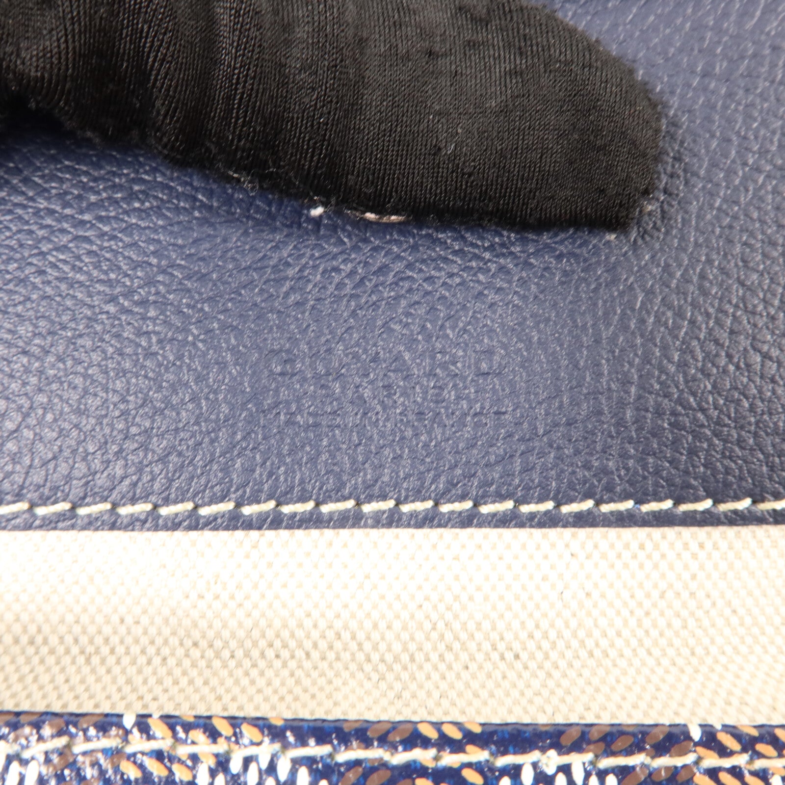 GOYARD 塗層帆布/牛皮皮革Boheme Hobo PM肩背袋