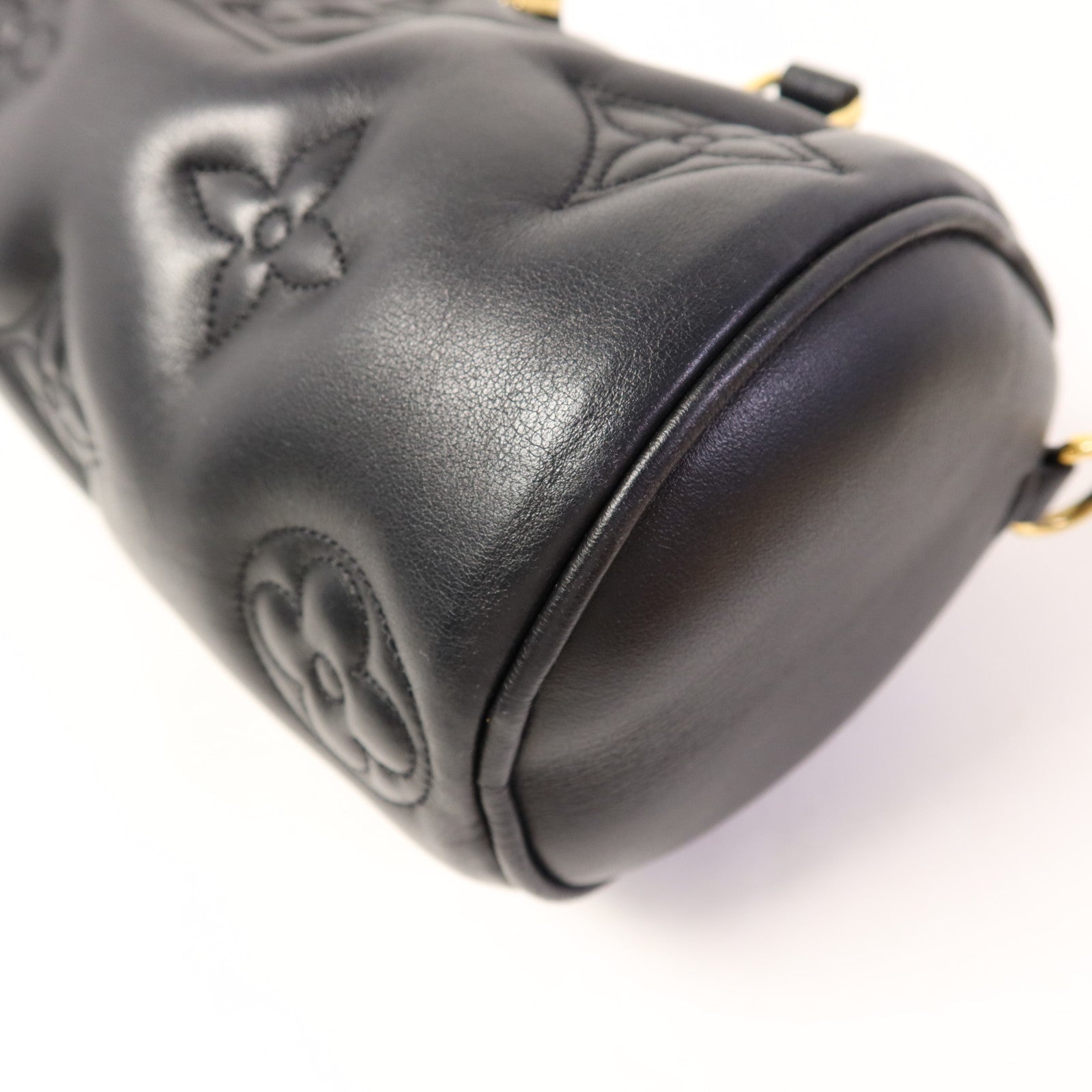 LOUIS VUITTON 【激減優惠】Monogram Empreinte Papillon BB金扣手挽肩背兩用袋