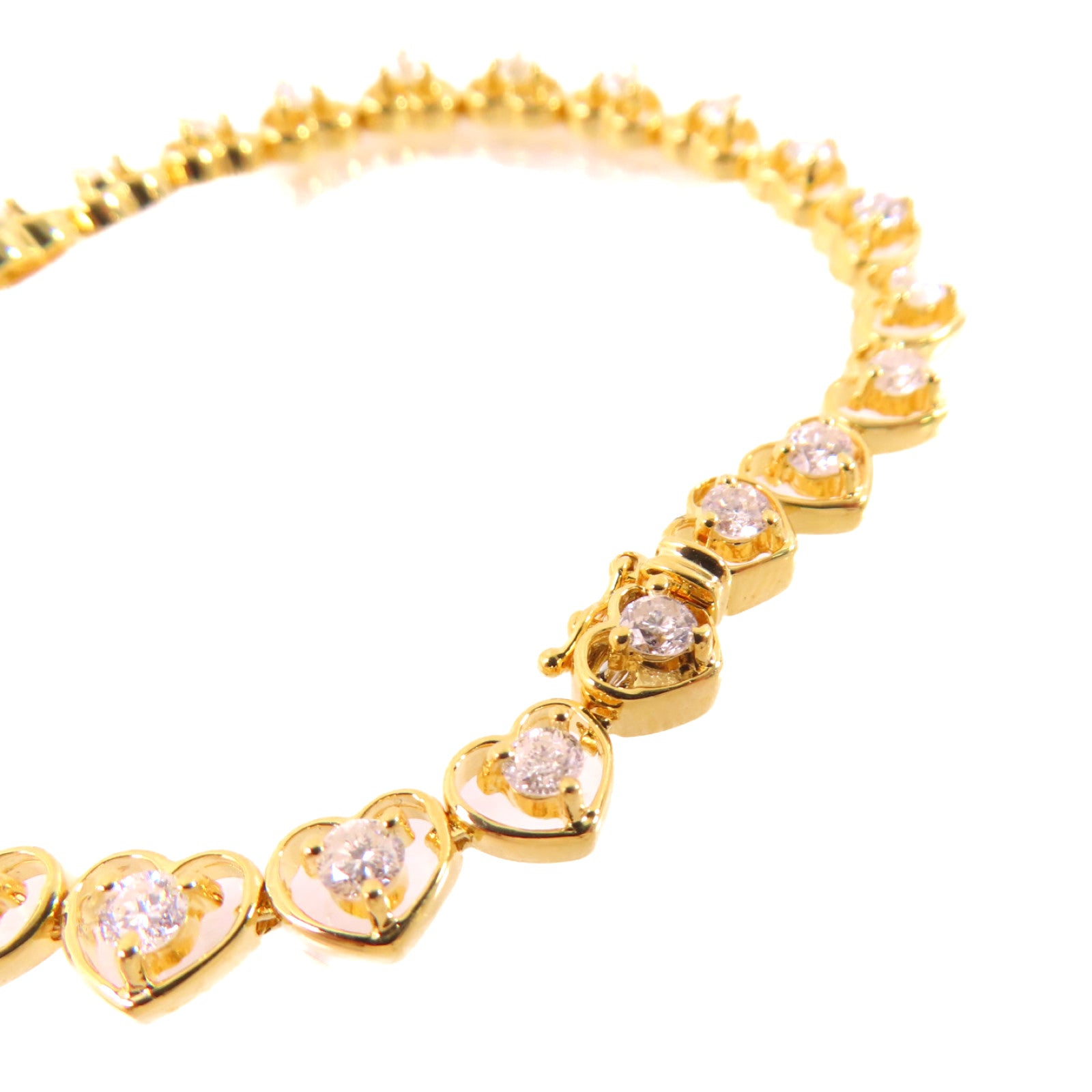 JEWELRY 18K黃金/2.00ct鑽石Diamond Bracelet手鏈