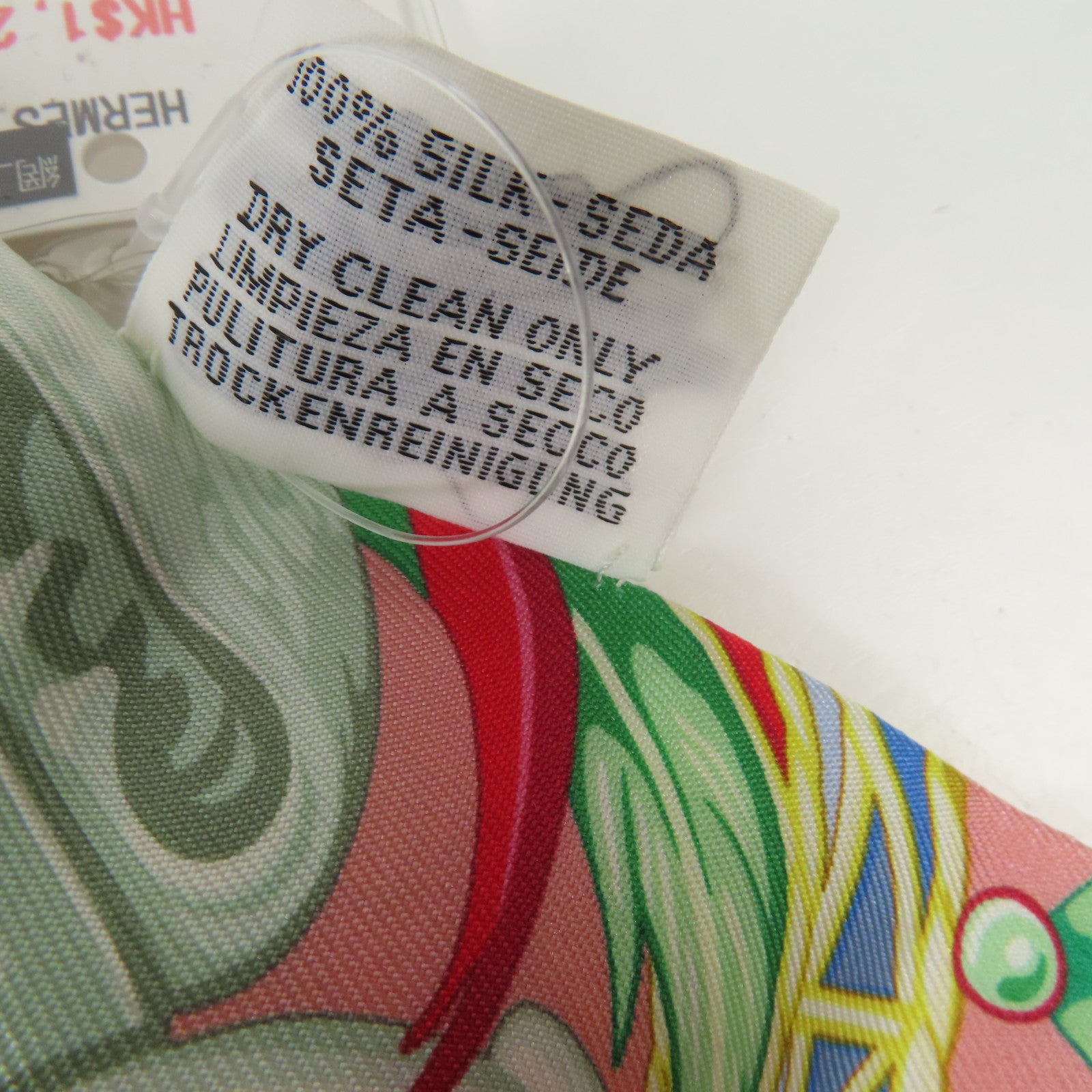 HERMES 絲質Twilly絲巾