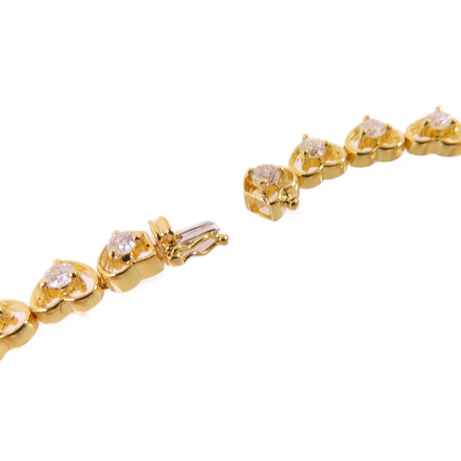 JEWELRY 18K黃金/2.00ct鑽石Diamond Bracelet手鏈