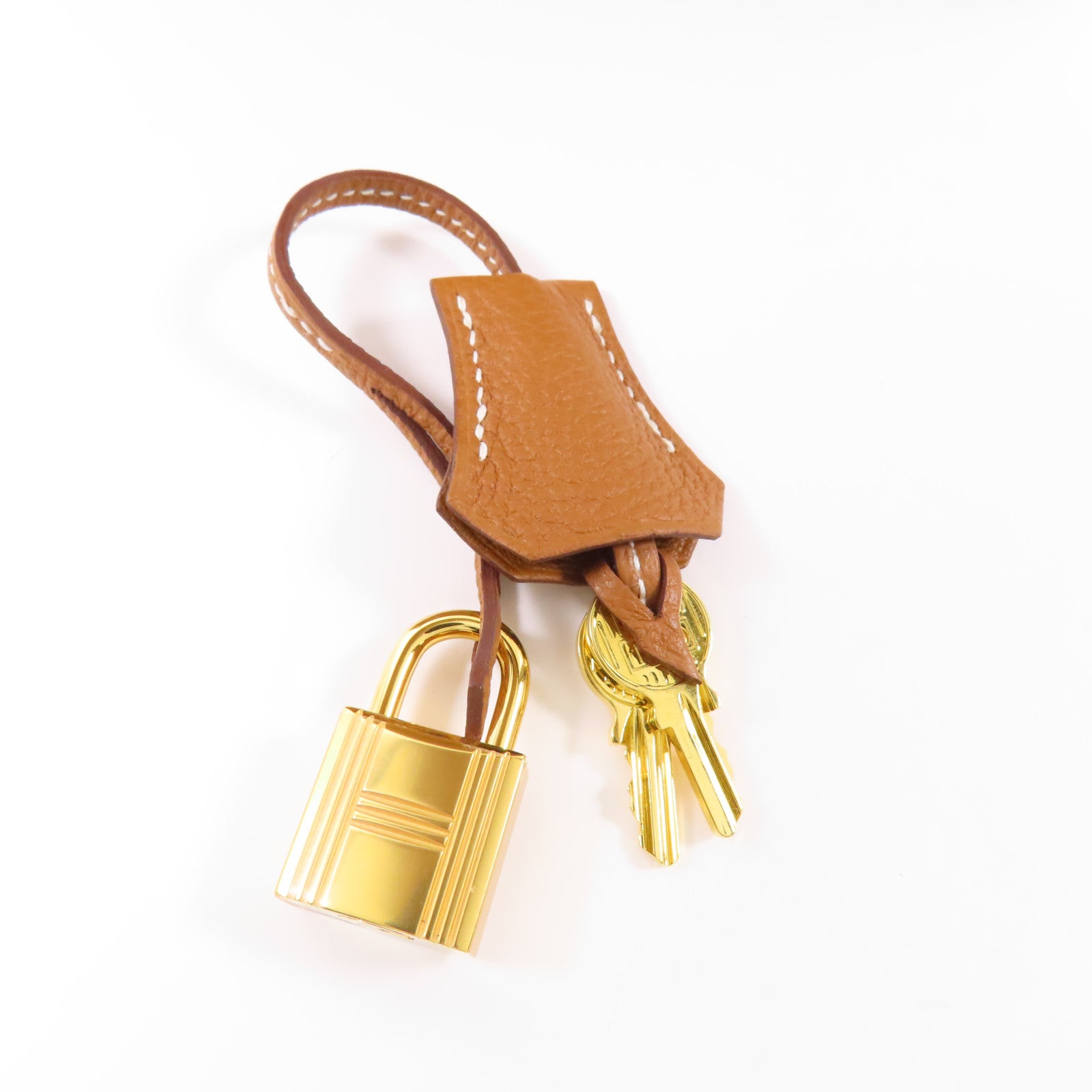 HERMES Togo皮革Kelly 25金扣手挽肩背兩用袋Gold