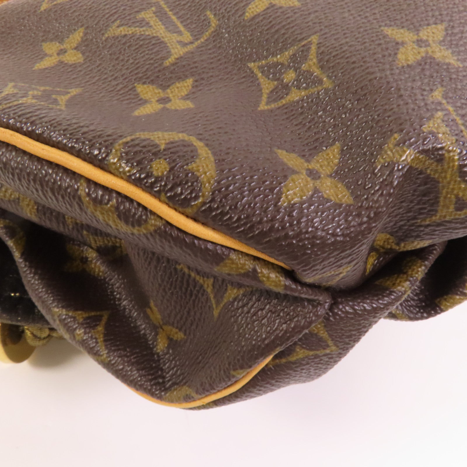 LOUIS VUITTON Monogram Kalahair PM金扣肩背袋