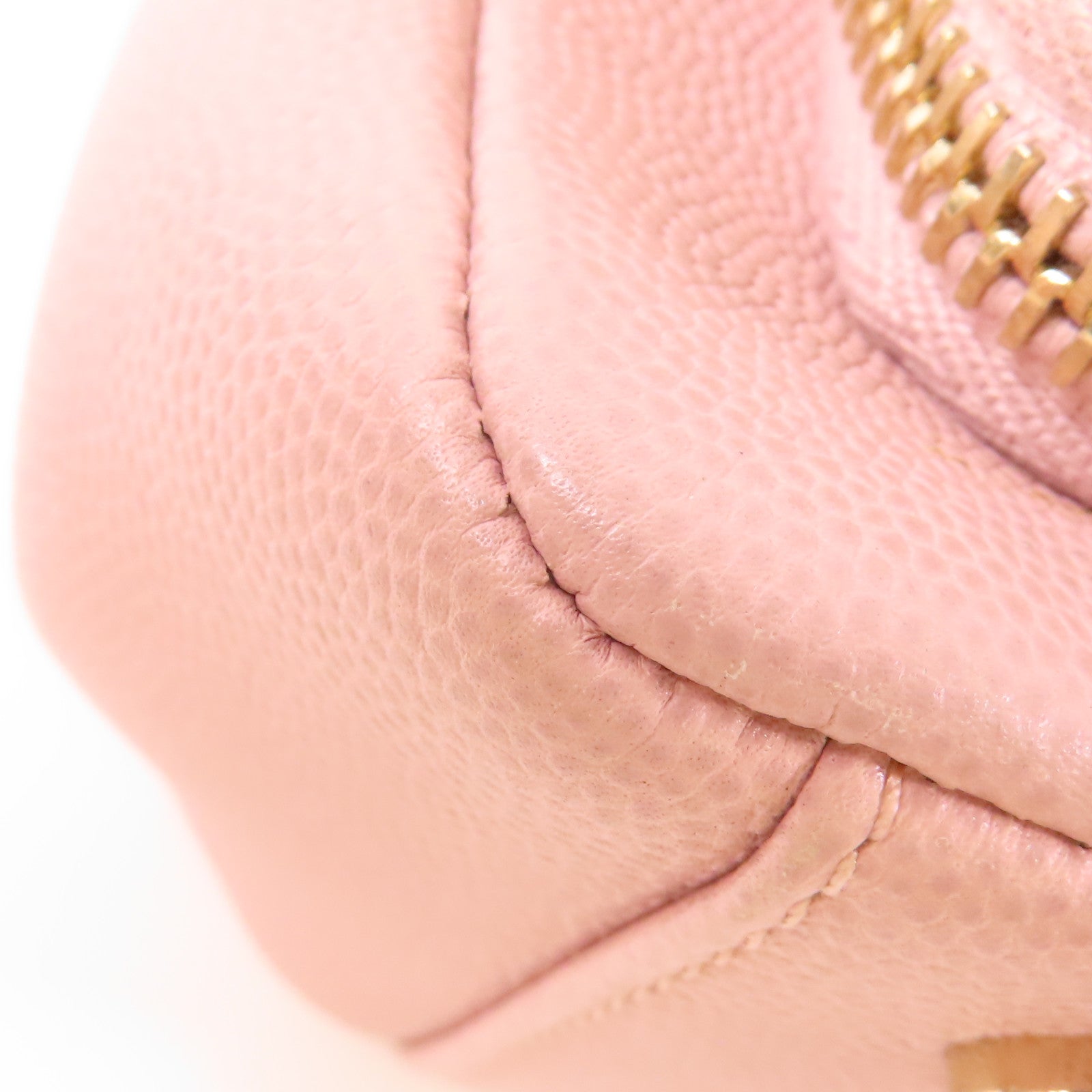 CHANEL 牛皮皮革Business Affinity Bag金扣鏈帶手挽肩背兩用袋