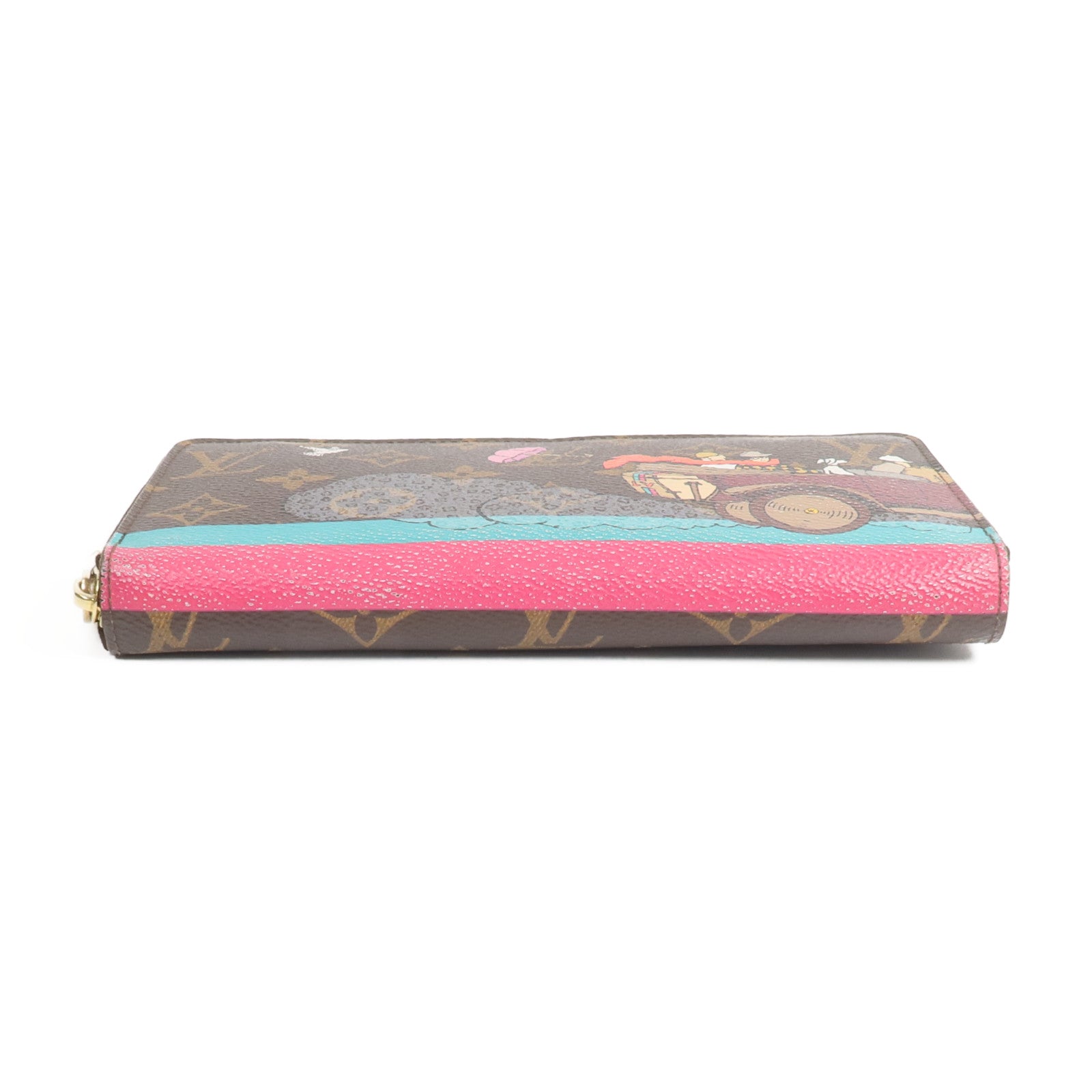 LOUIS VUITTON Monogram Illustre Evasion Zippy Wallet長錢包