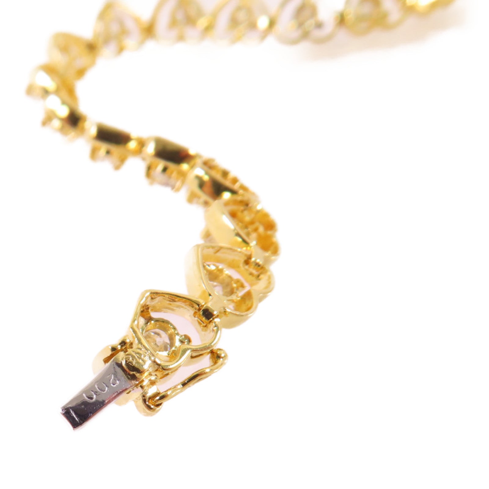 JEWELRY 18K黃金/2.00ct鑽石Diamond Bracelet手鏈