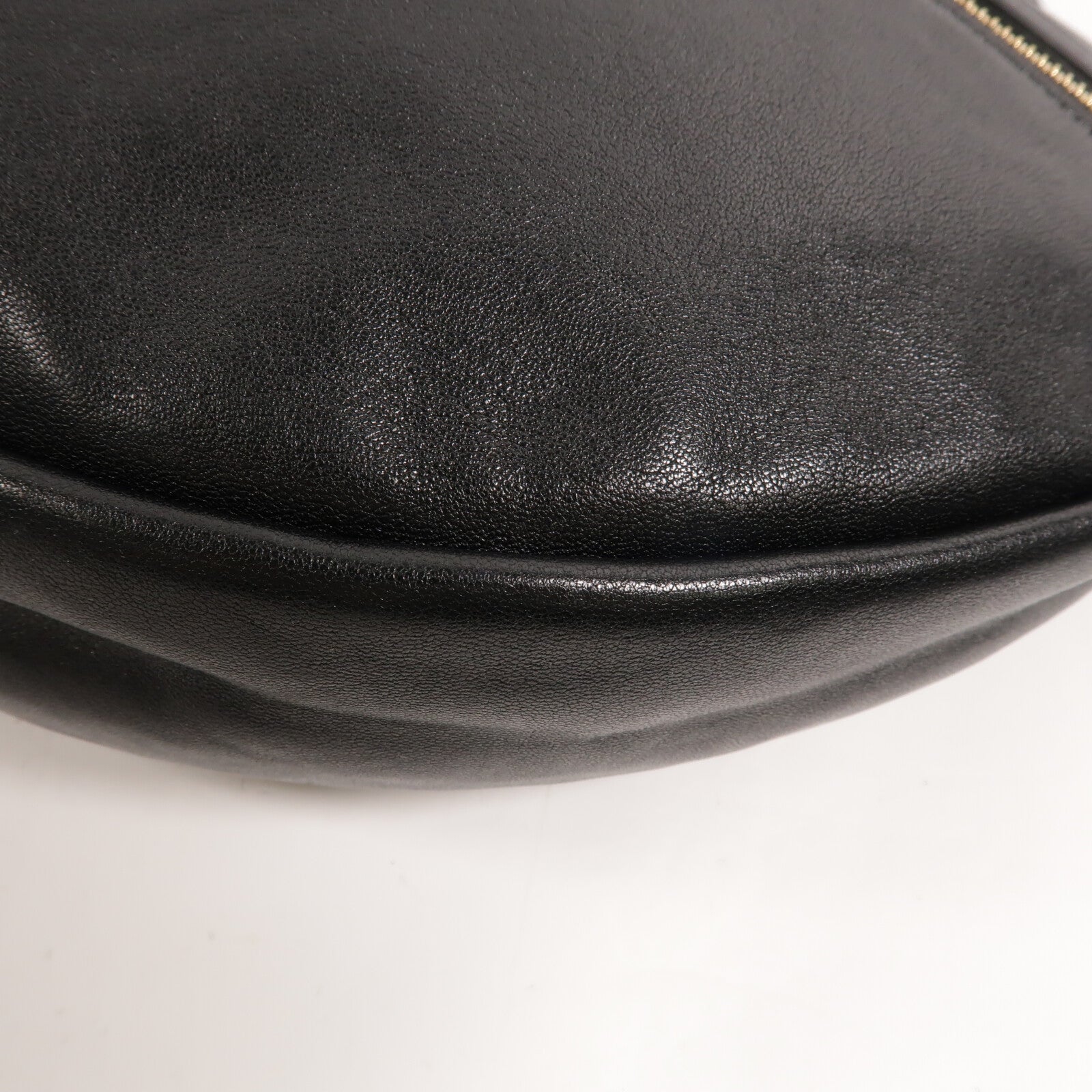 CELINE 牛皮皮革Soft Triomphe Half Moon肩背袋