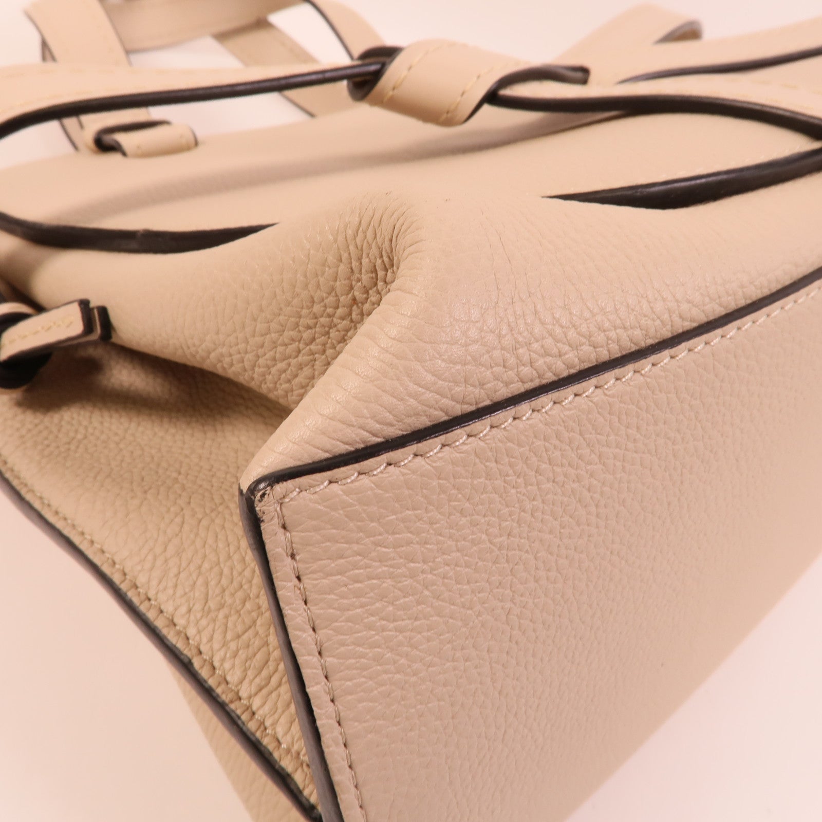 LOEWE 牛皮皮革Gate Top Handle手挽肩背兩用袋