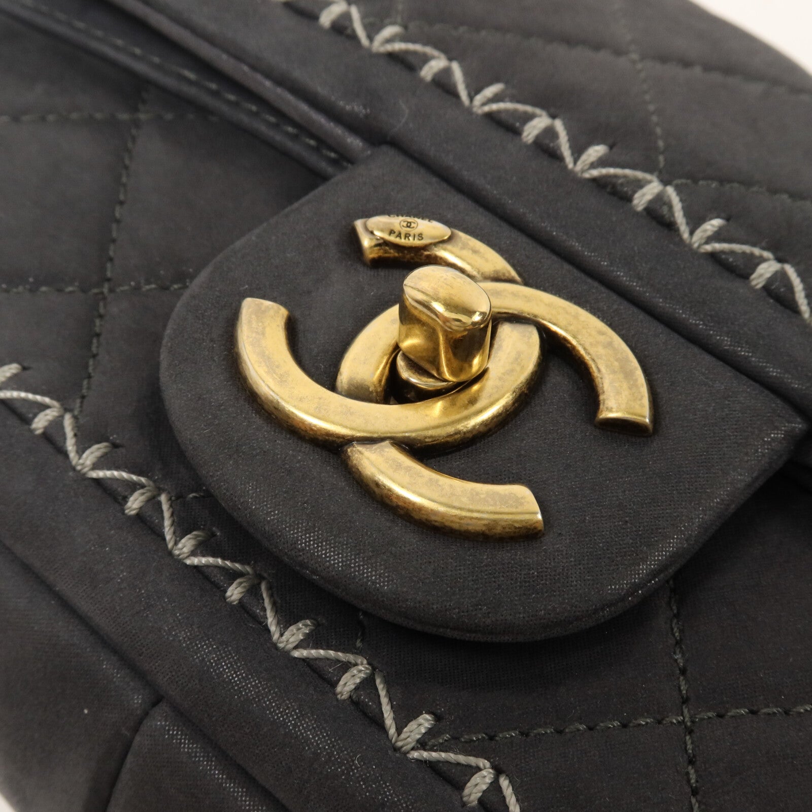 CHANEL 牛皮皮革Chain Shoulder Bag鏈帶肩背袋