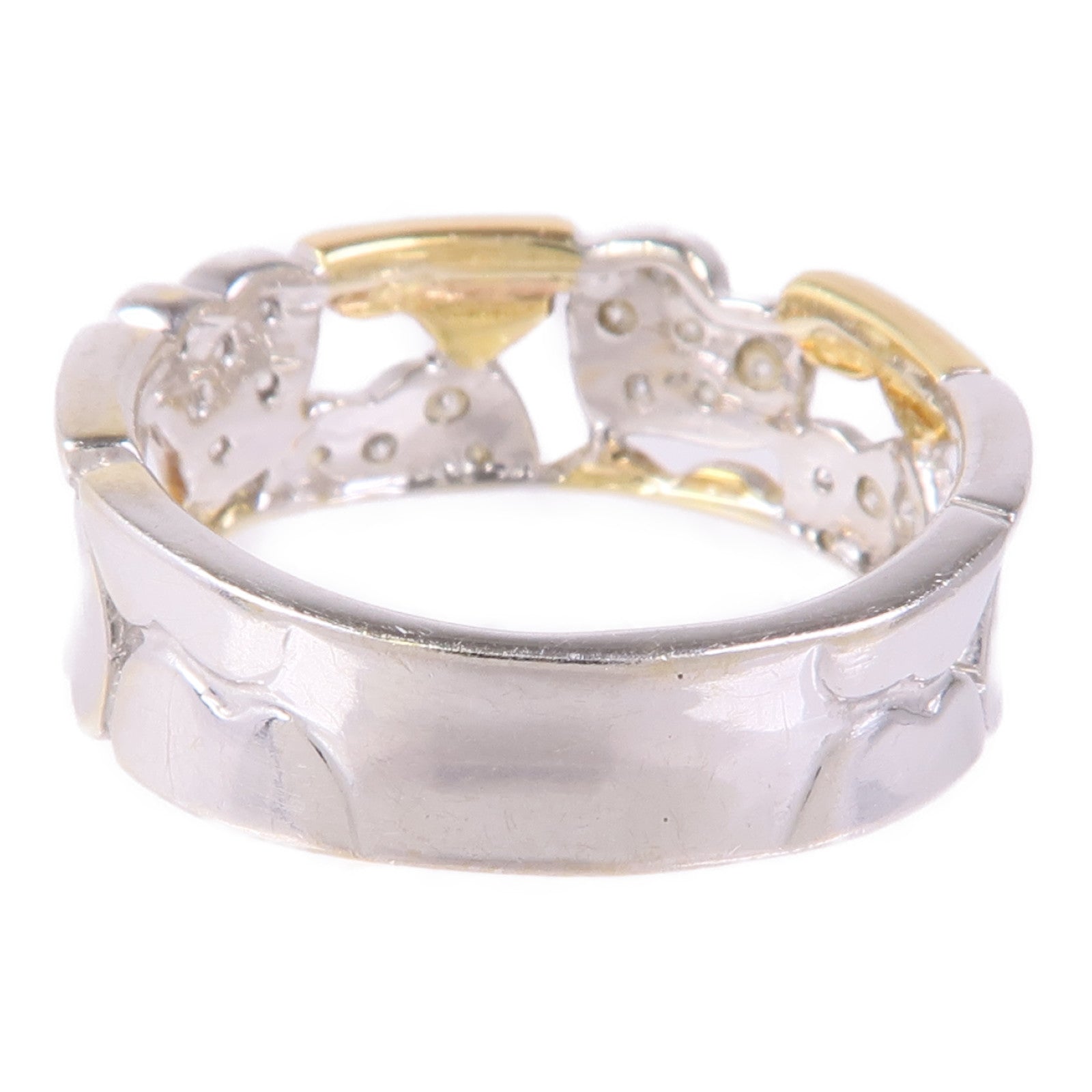 JEWELRY 18K黃金/白金Diamond Ring鑽石戒指US#6.75