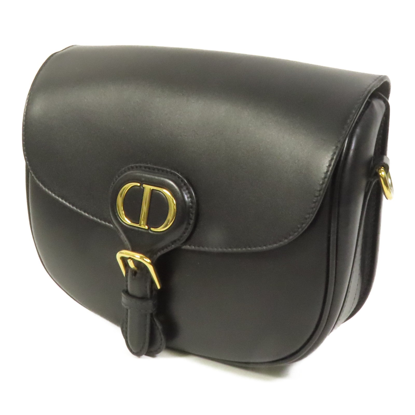 Dior 【激減優惠】牛皮皮革Bobby Bag Medium金扣肩背袋