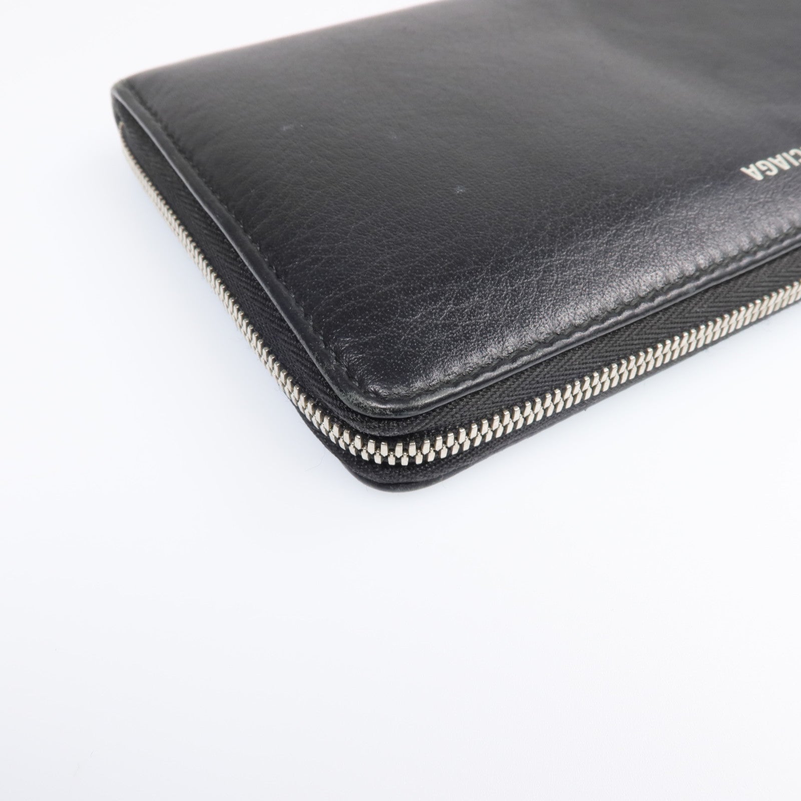 BALENCIAGA 牛皮皮革Long Wallet銀扣長錢包