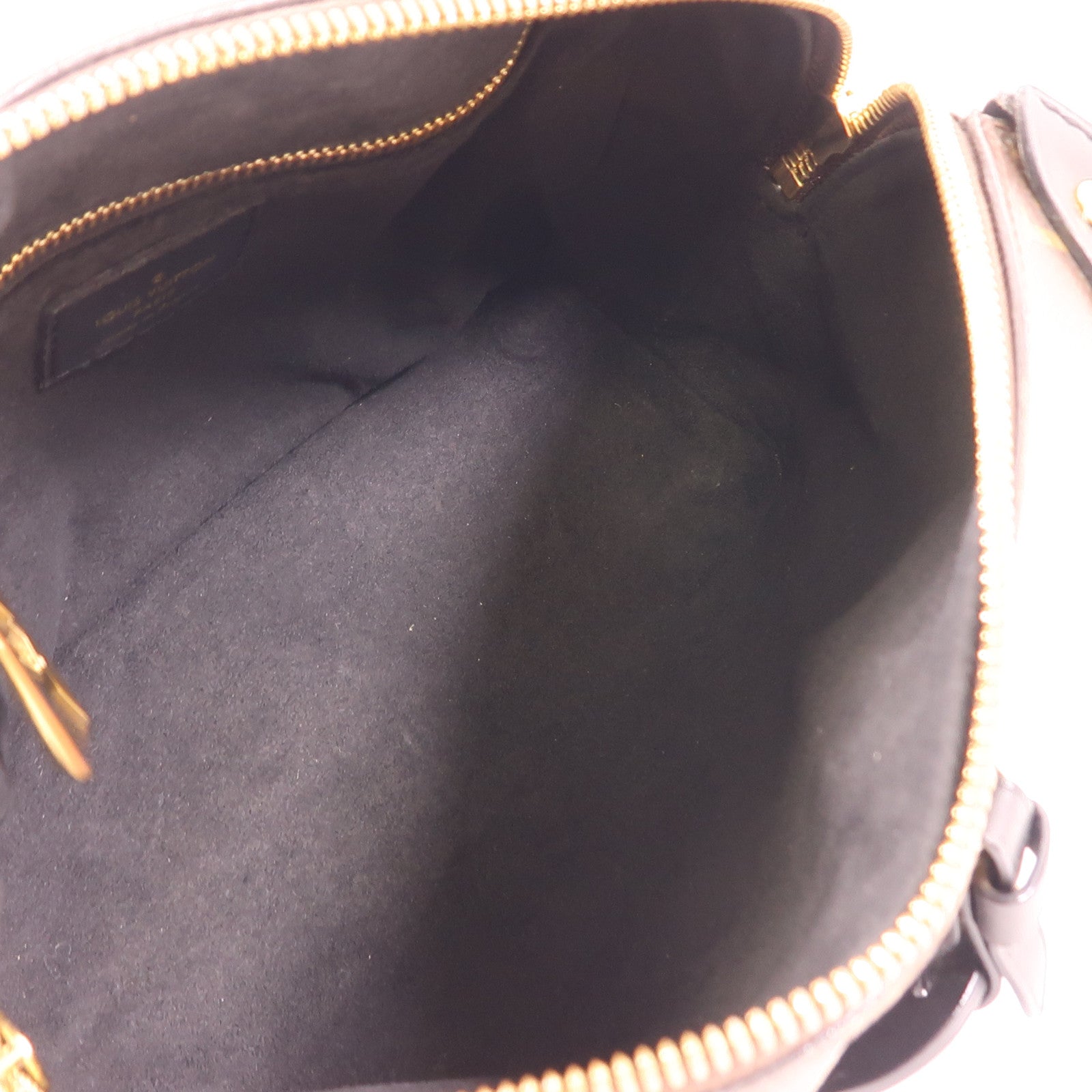 LOUIS VUITTON Monogram Petite Malle Souple金扣手挽肩背兩用袋