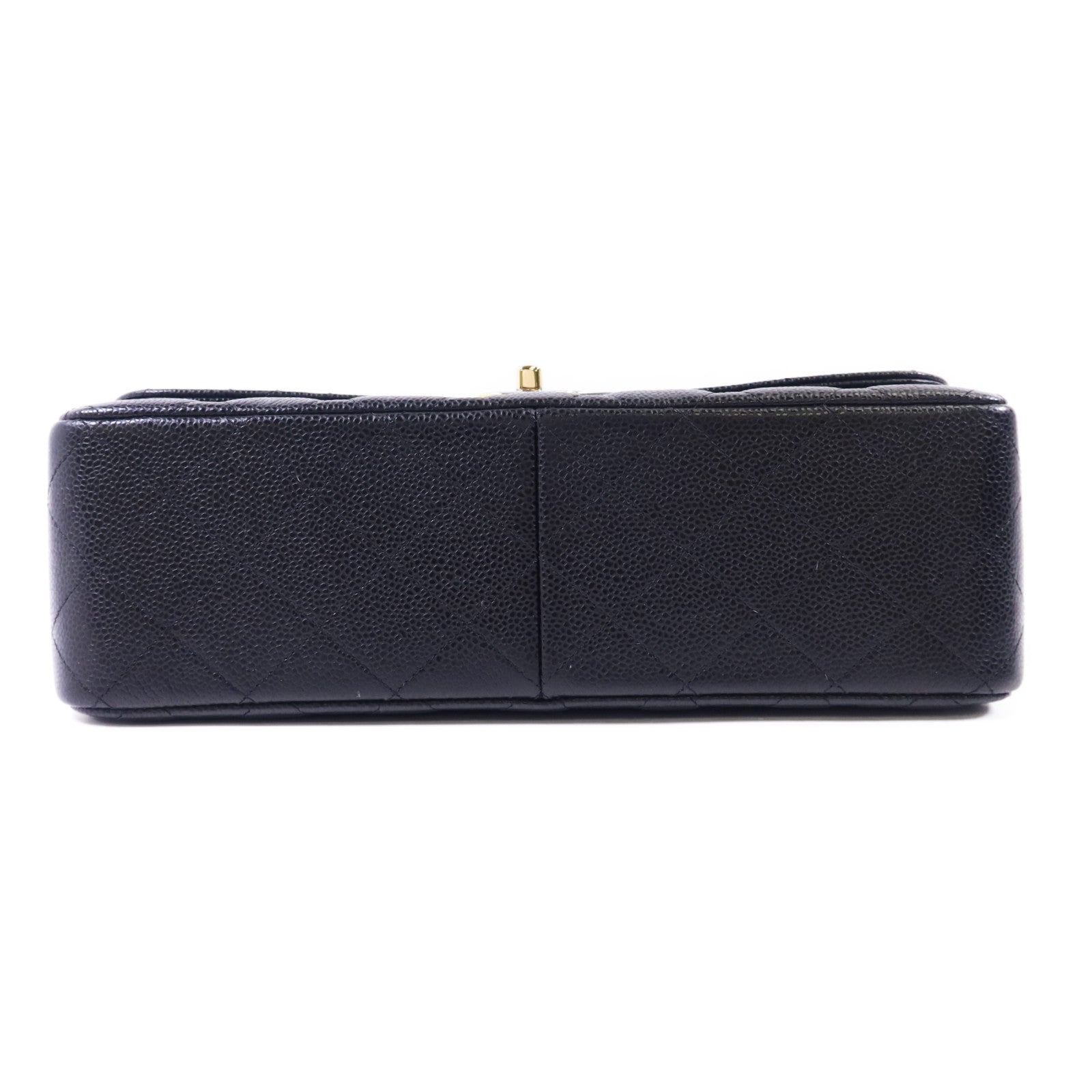 CHANEL 牛皮皮革Large Classic金扣鏈帶肩背袋