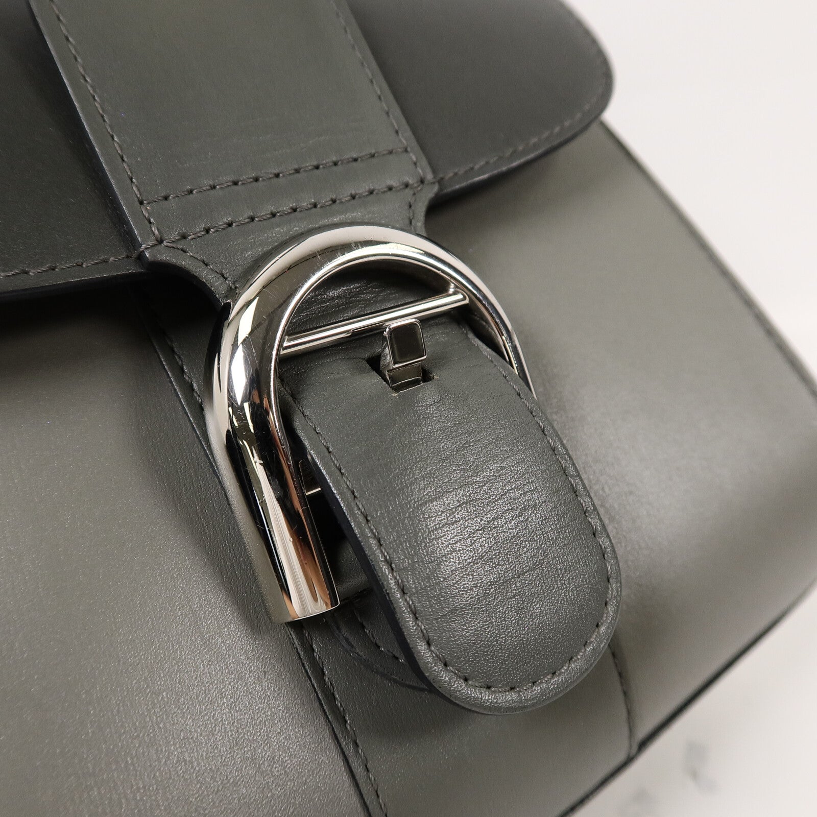 Delvaux 牛皮皮革Brilliant Mini手挽肩背兩用袋