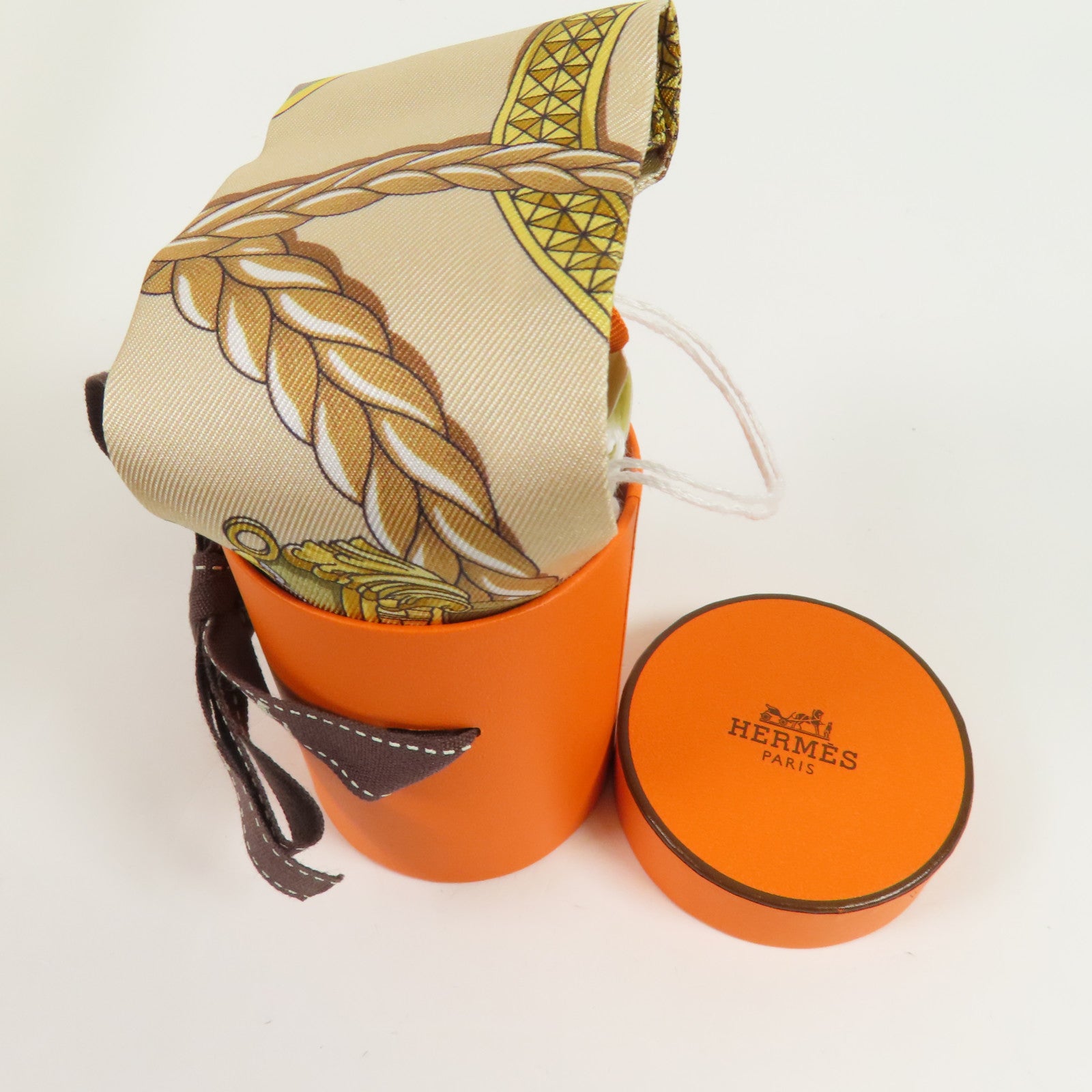 HERMES 絲質Twilly絲巾