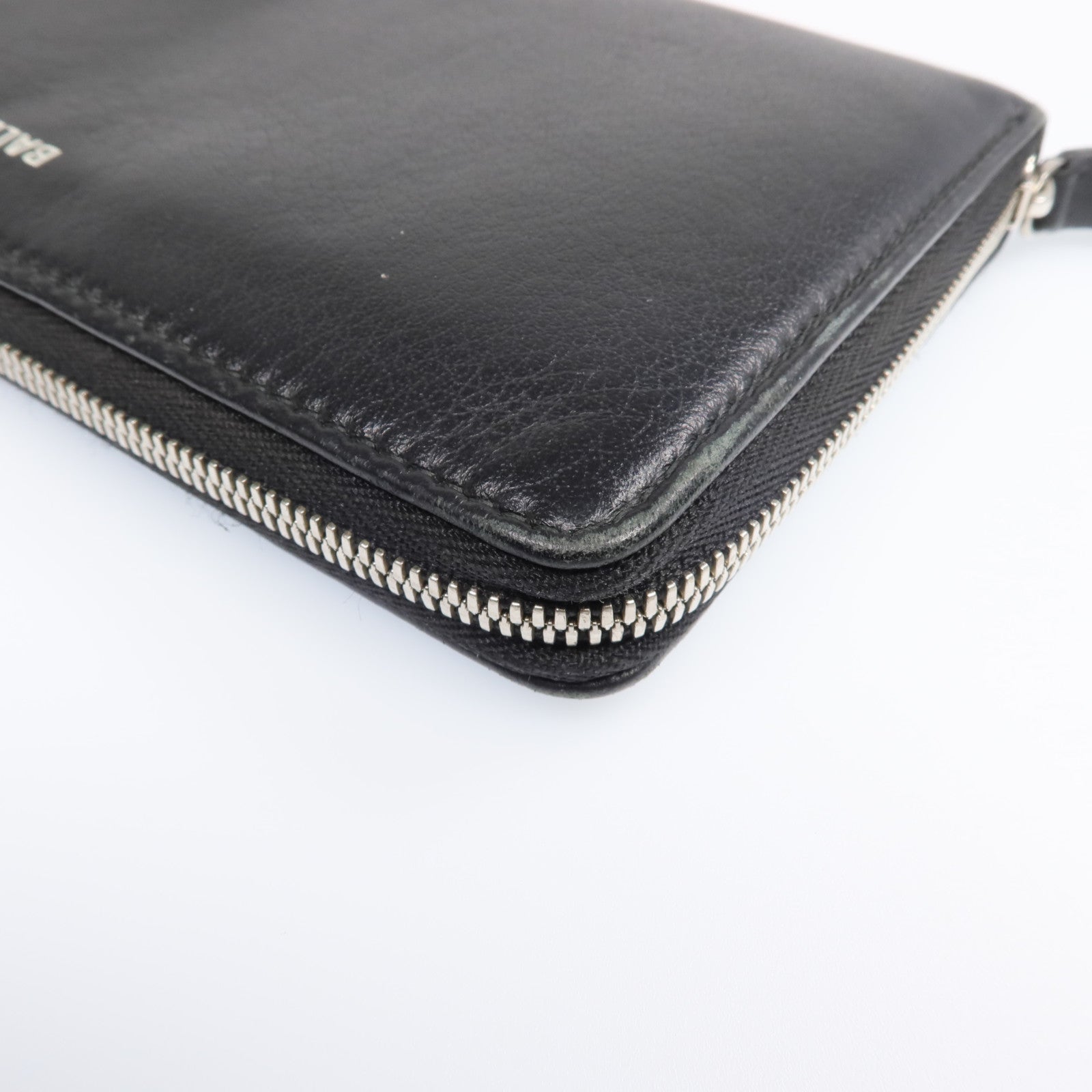 BALENCIAGA 牛皮皮革Long Wallet銀扣長錢包