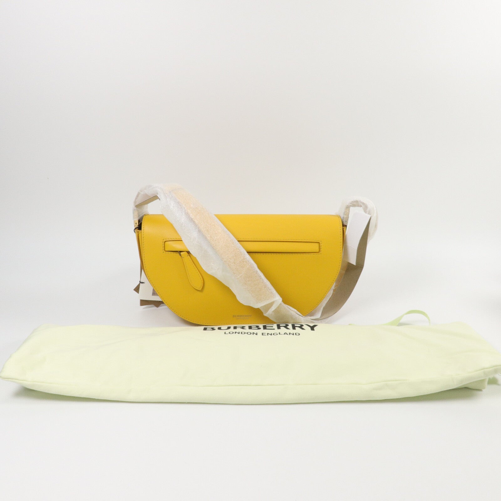 BURBERRY 牛皮皮革Olympia Bag肩背袋