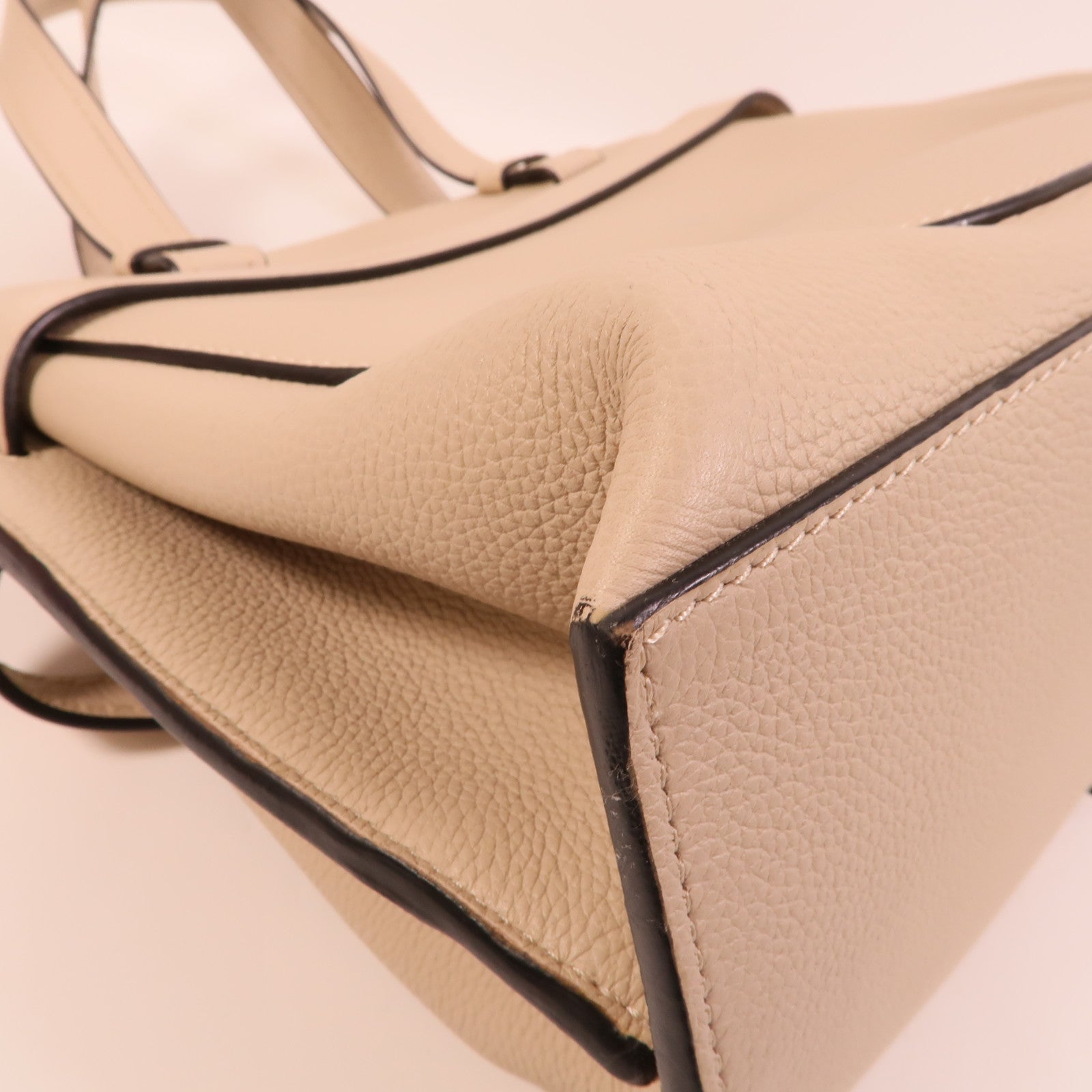LOEWE 牛皮皮革Gate Top Handle手挽肩背兩用袋