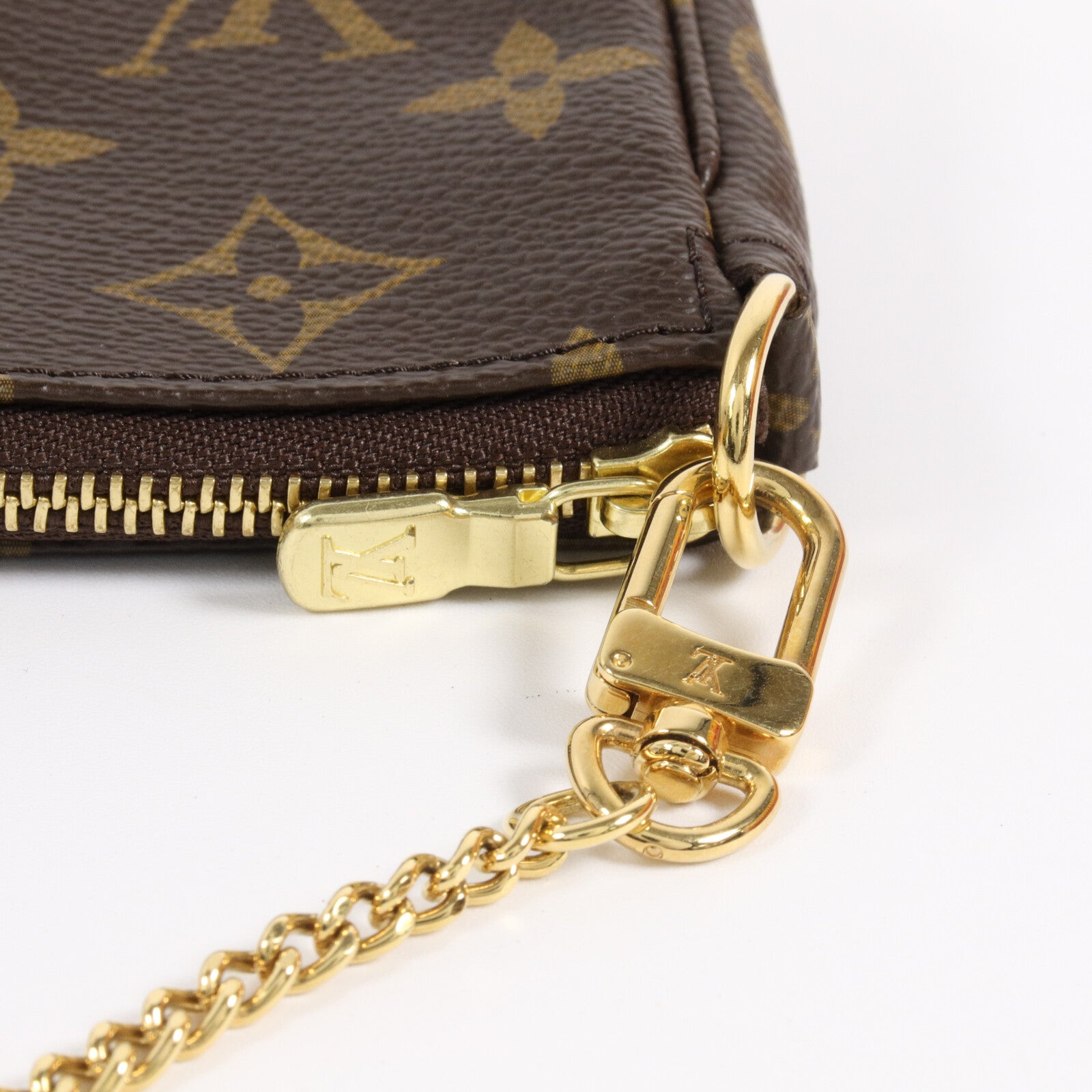 LOUIS VUITTON Monogram Mini Pochette Accessoires手挽袋