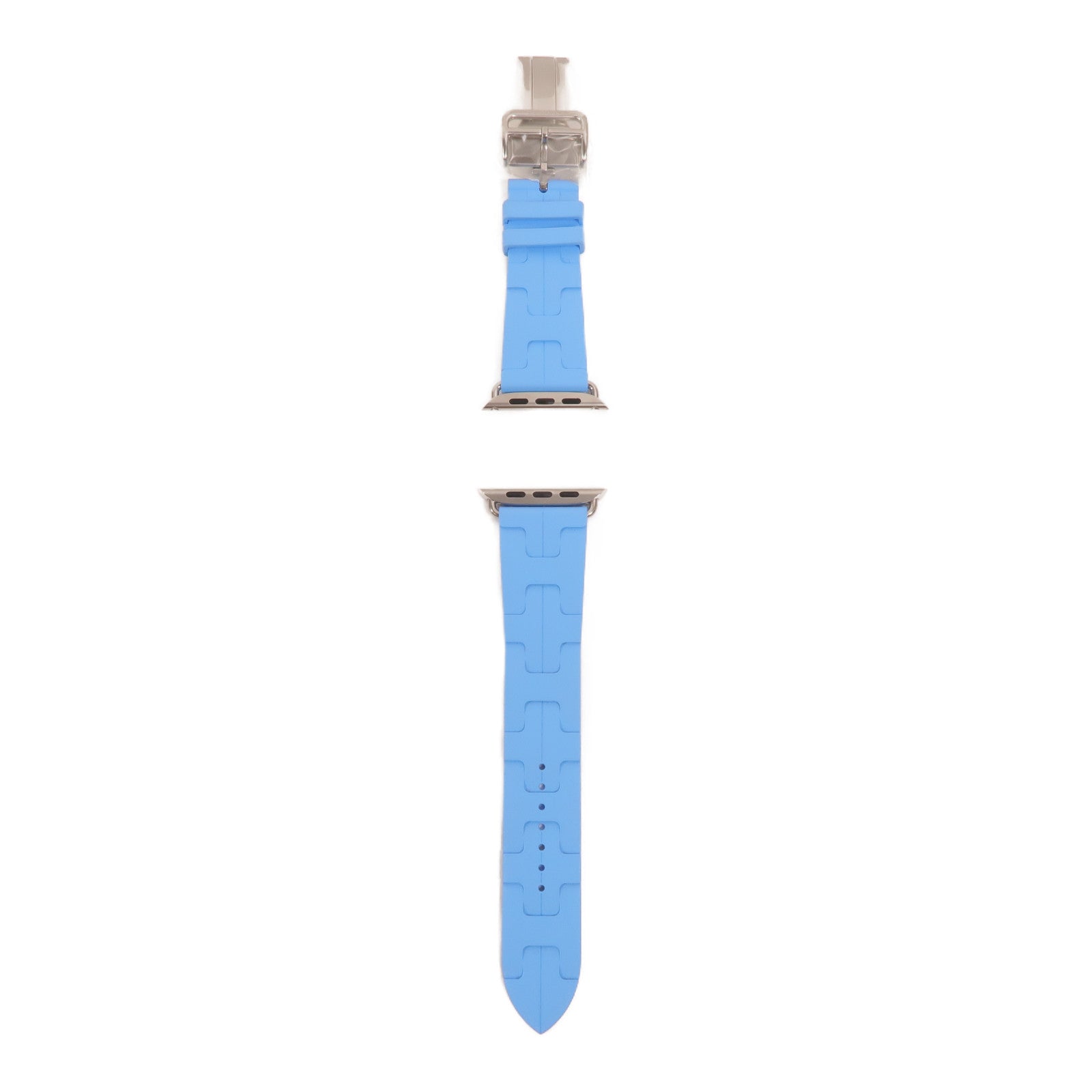 HERMES 【激減優惠】橡膠Band Apple Watch Deployment Buckle Kilim 42mm手錶帶