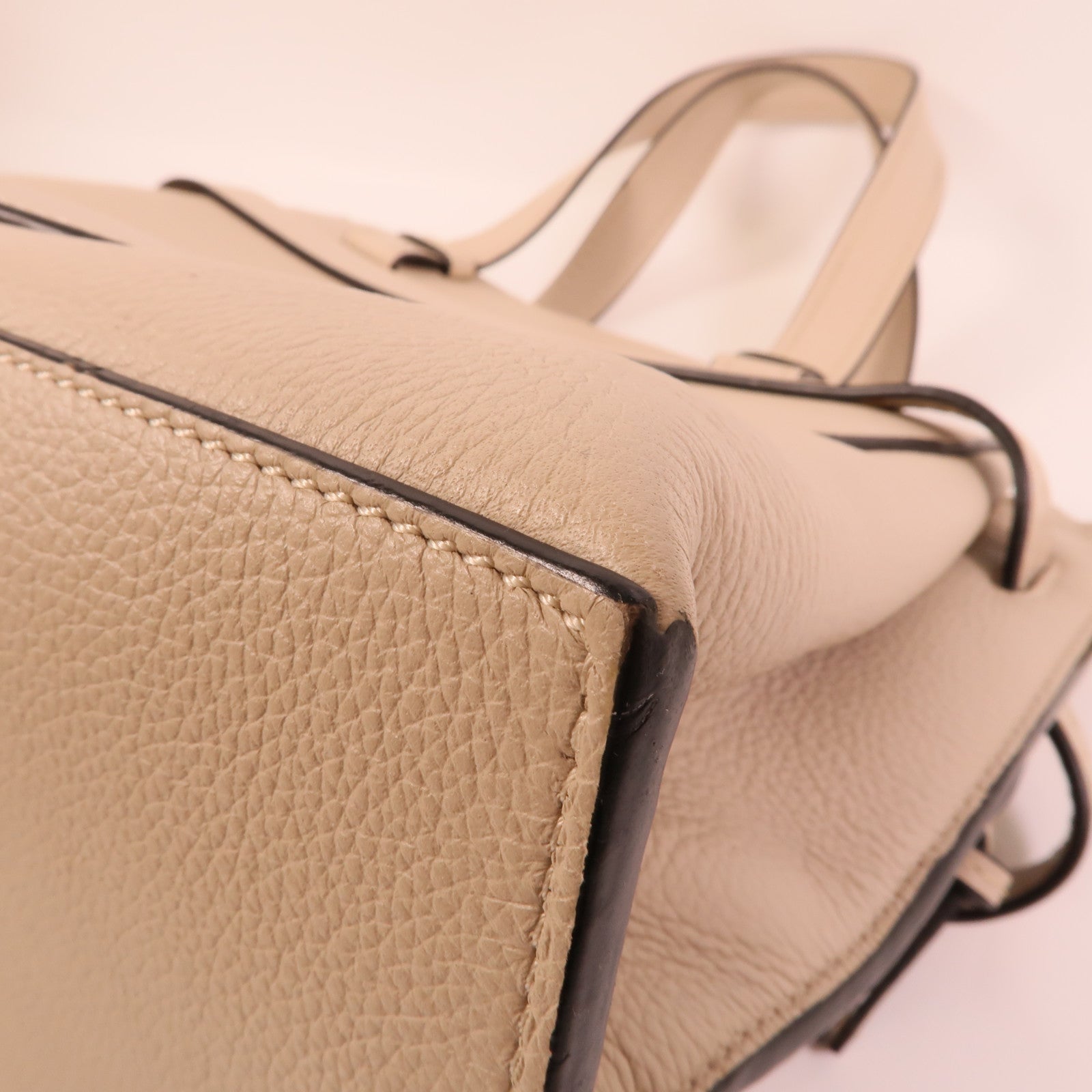 LOEWE 牛皮皮革Gate Top Handle手挽肩背兩用袋