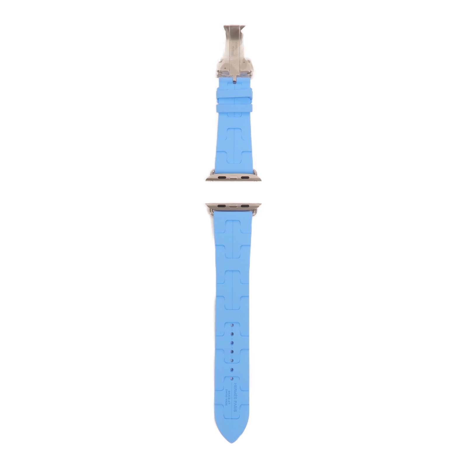 HERMES 【激減優惠】橡膠Band Apple Watch Deployment Buckle Kilim 42mm手錶帶