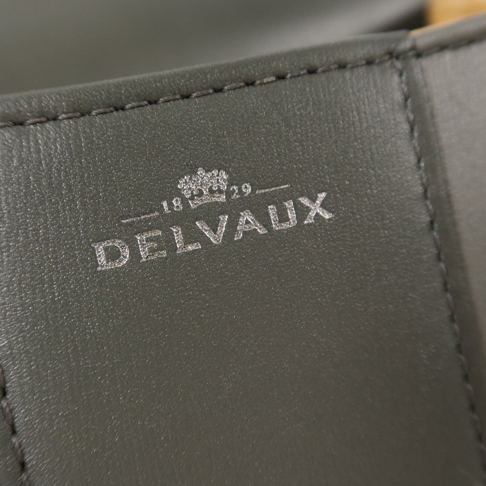 Delvaux 牛皮皮革Brilliant Mini手挽肩背兩用袋